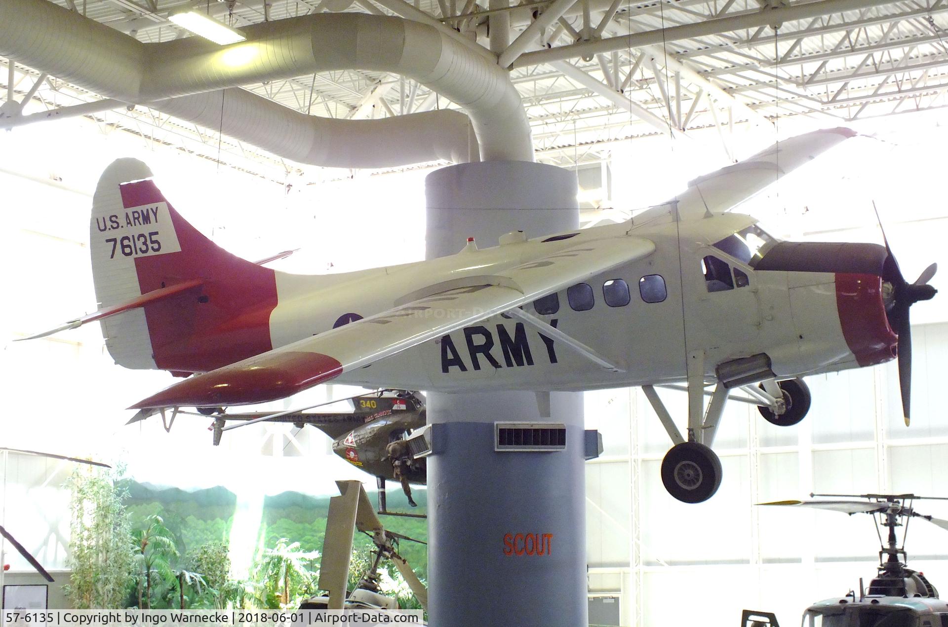 57-6135, 1957 De Havilland Canada U-1A Otter C/N 283, De Havilland Canada U-1A / DHC-3 Otter at the US Army Aviation Museum, Ft. Rucker