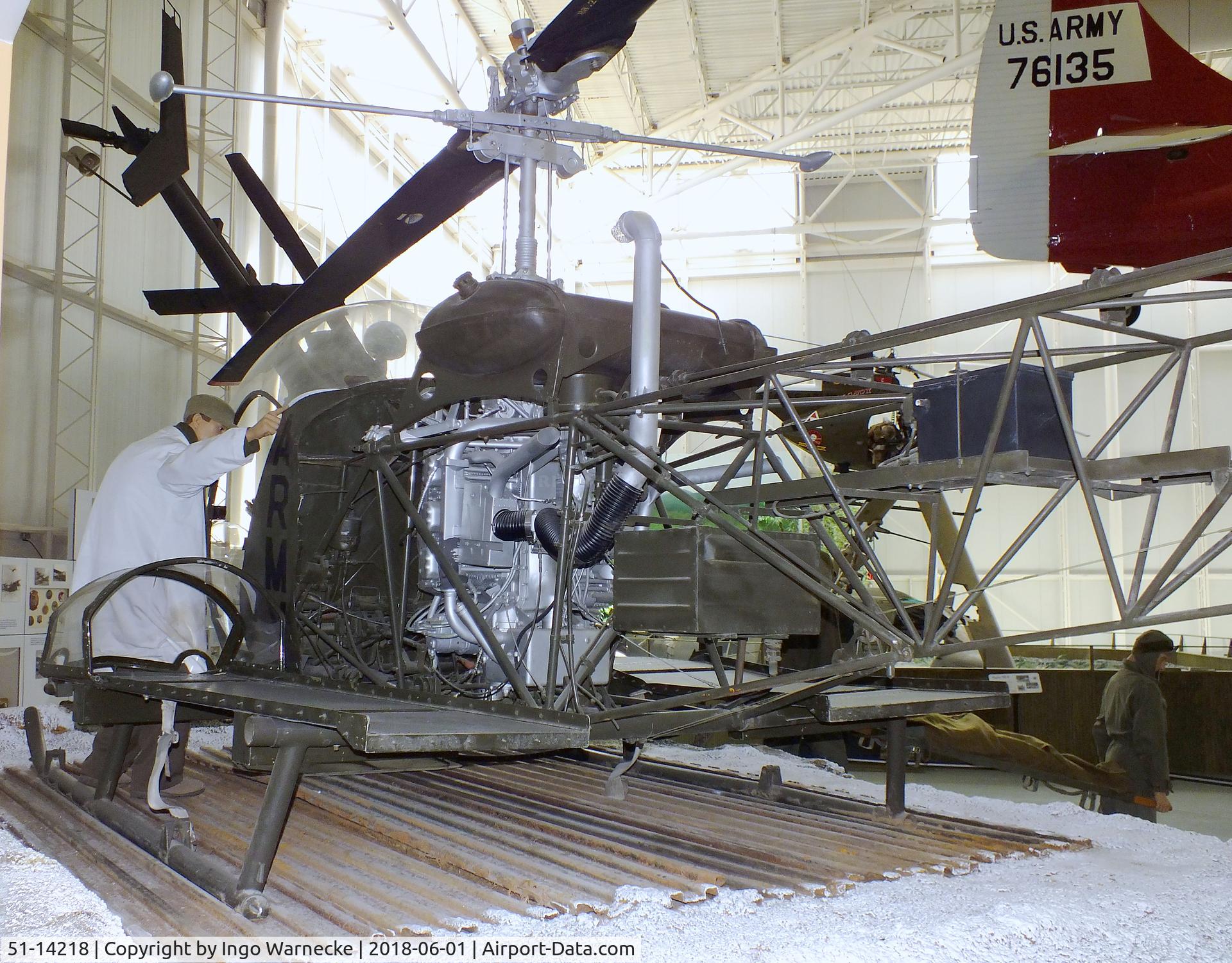 51-14218, Bell OH-13E Sioux C/N 993, Bell OH-13E Sioux at the US Army Aviation Museum, Ft. Rucker