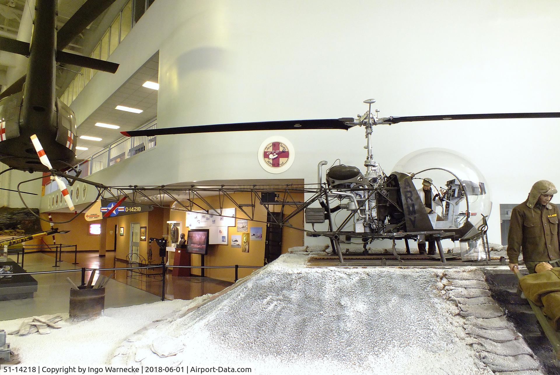 51-14218, Bell OH-13E Sioux C/N 993, Bell OH-13E Sioux at the US Army Aviation Museum, Ft. Rucker