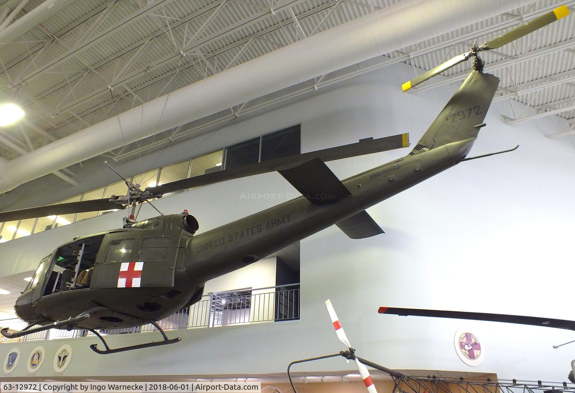 63-12972, 1964 Bell UH-1D Iroquois C/N 4168, Bell UH-1D Iroquois at the US Army Aviation Museum, Ft. Rucker