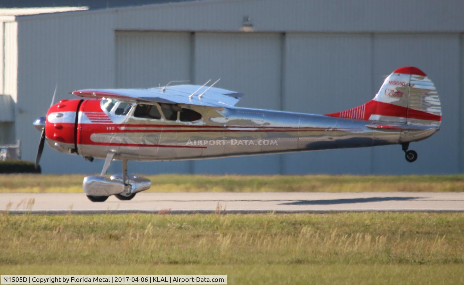 N1505D, 1951 Cessna 190 C/N 7727, SNF LAL 2017