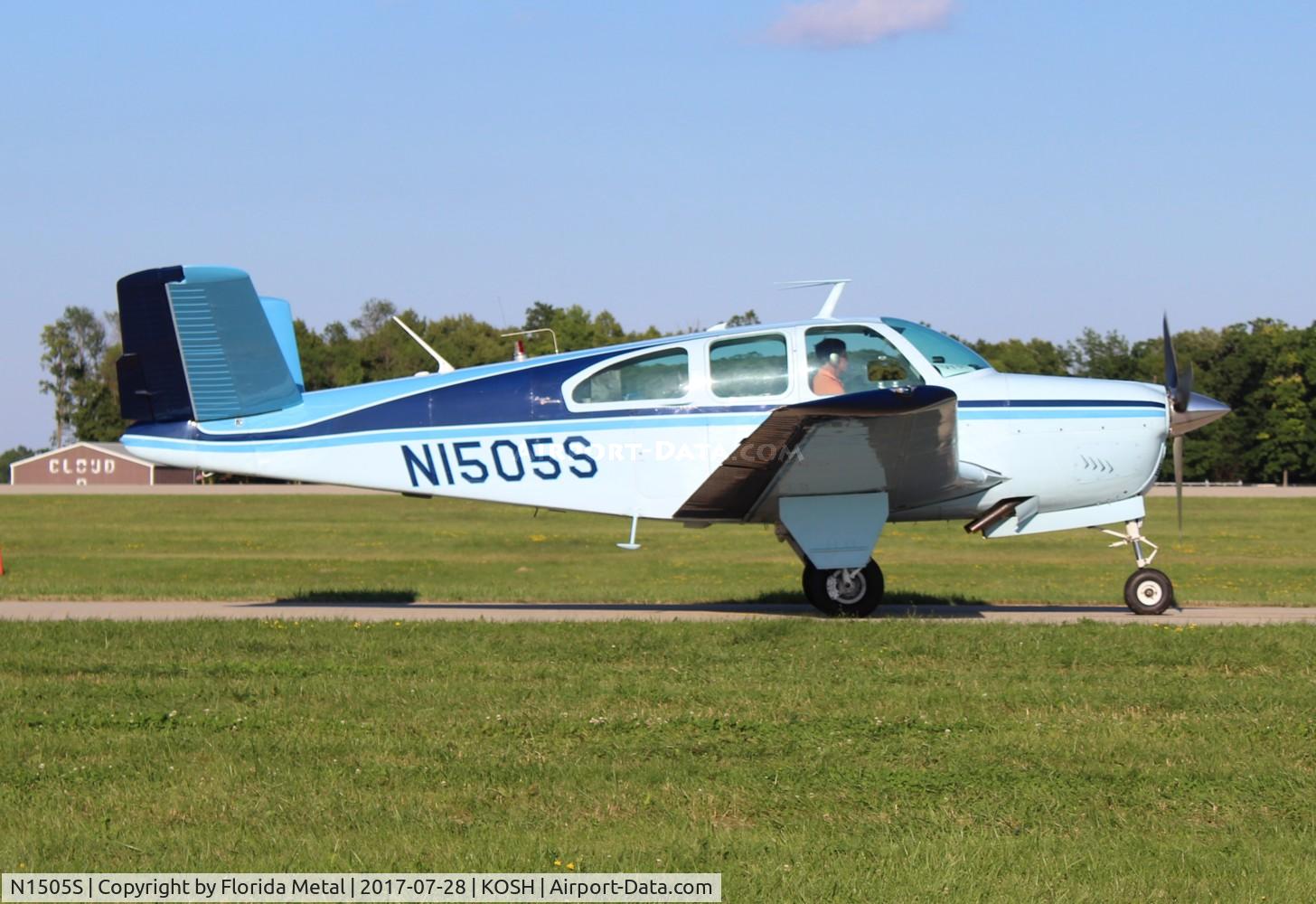N1505S, 1962 Beech P35 Bonanza C/N D-7037, EAA OSH 2017