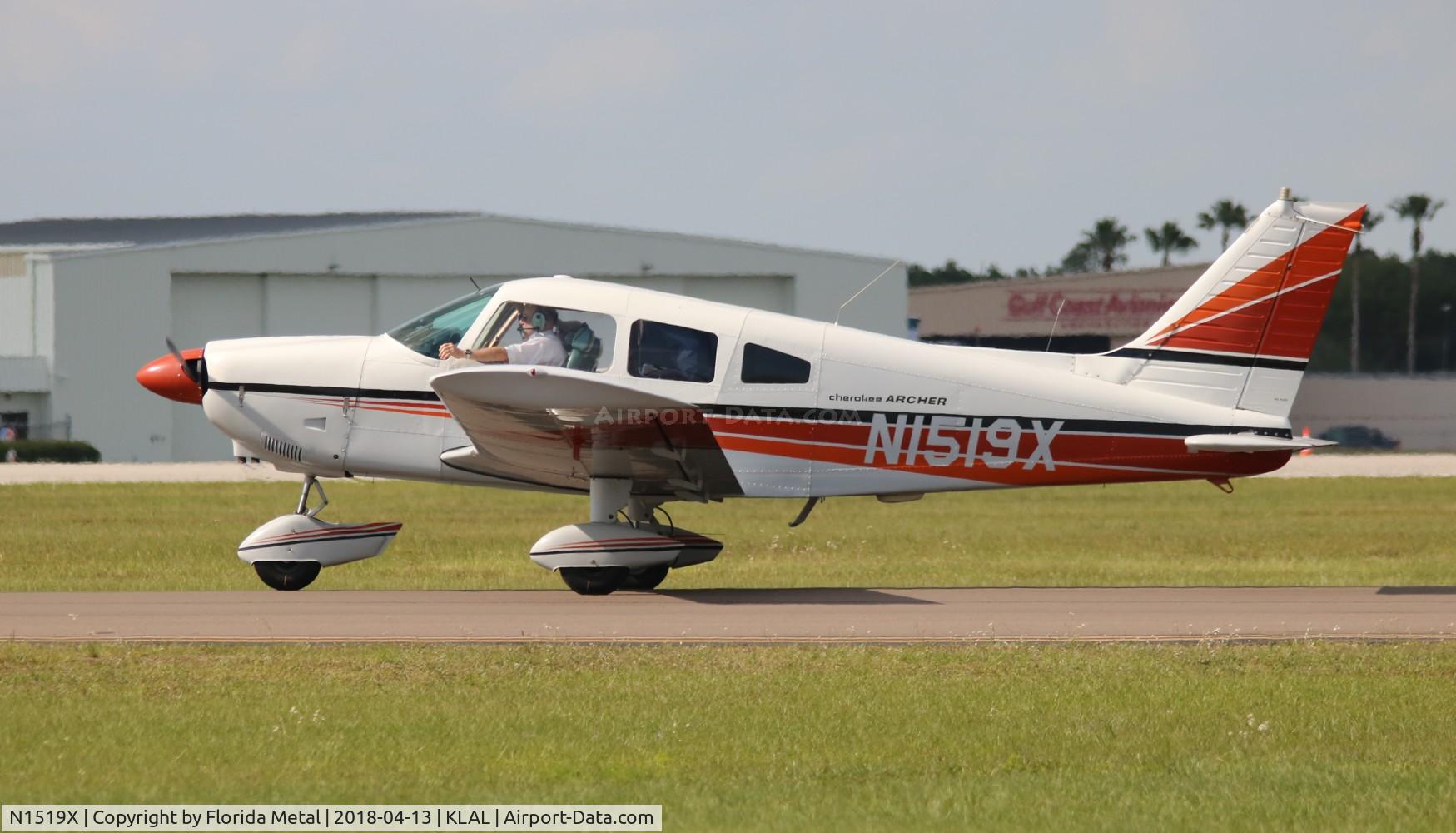 N1519X, 1975 Piper PA-28-180 C/N 28-7505238, SNF LAL 2018