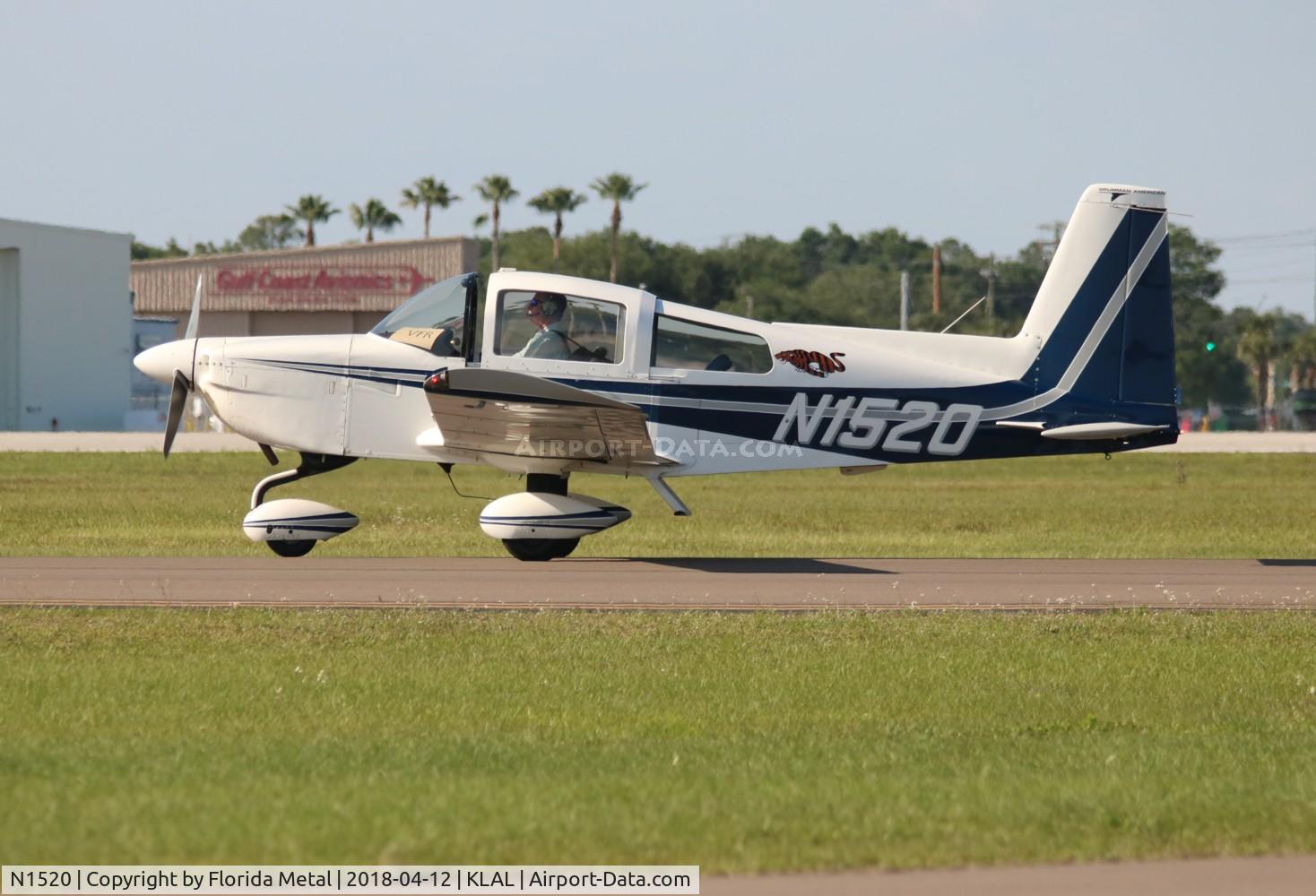 N1520, 1978 Gulfstream American Corp AA-5B C/N AA5B0957, SNF LAL 2018