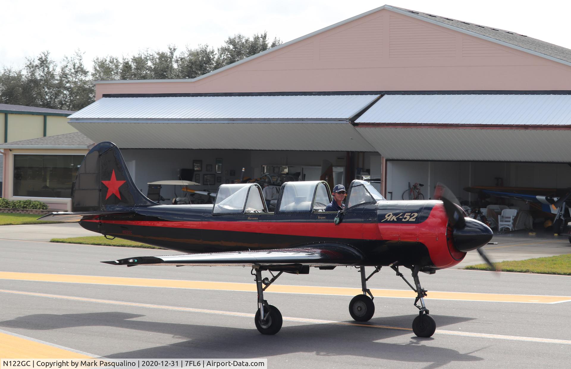 N122GC, 1996 Yakovlev (Aerostar) Yak-52 C/N 9611911, Yak-52