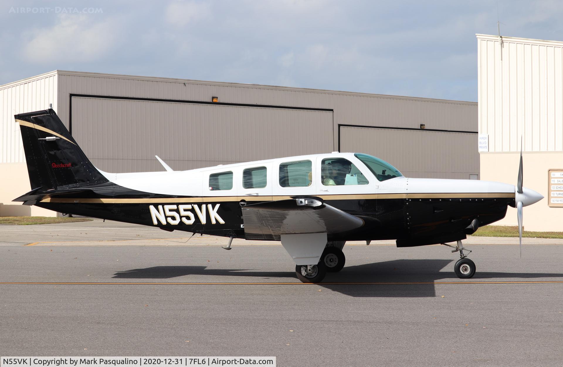 N55VK, 2004 Beech 36 Baronanza Bonanza C/N 1, Beech 36