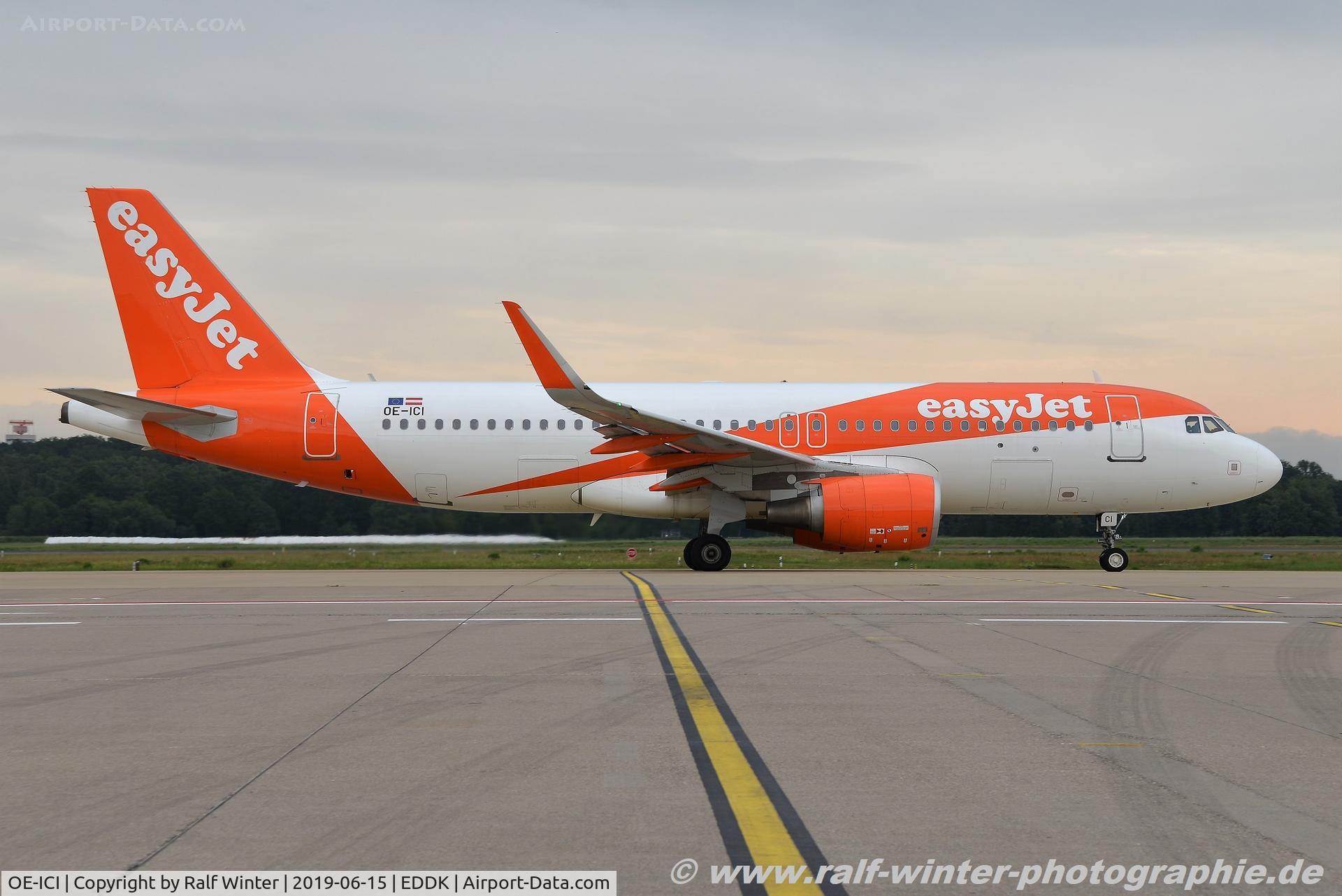 OE-ICI, 2015 Airbus A320-214 C/N 6918, Airbus A320-214(W) - EC EJU easyJet Europe - 6918 - OE-ICI - 15.06.2019 - CGN