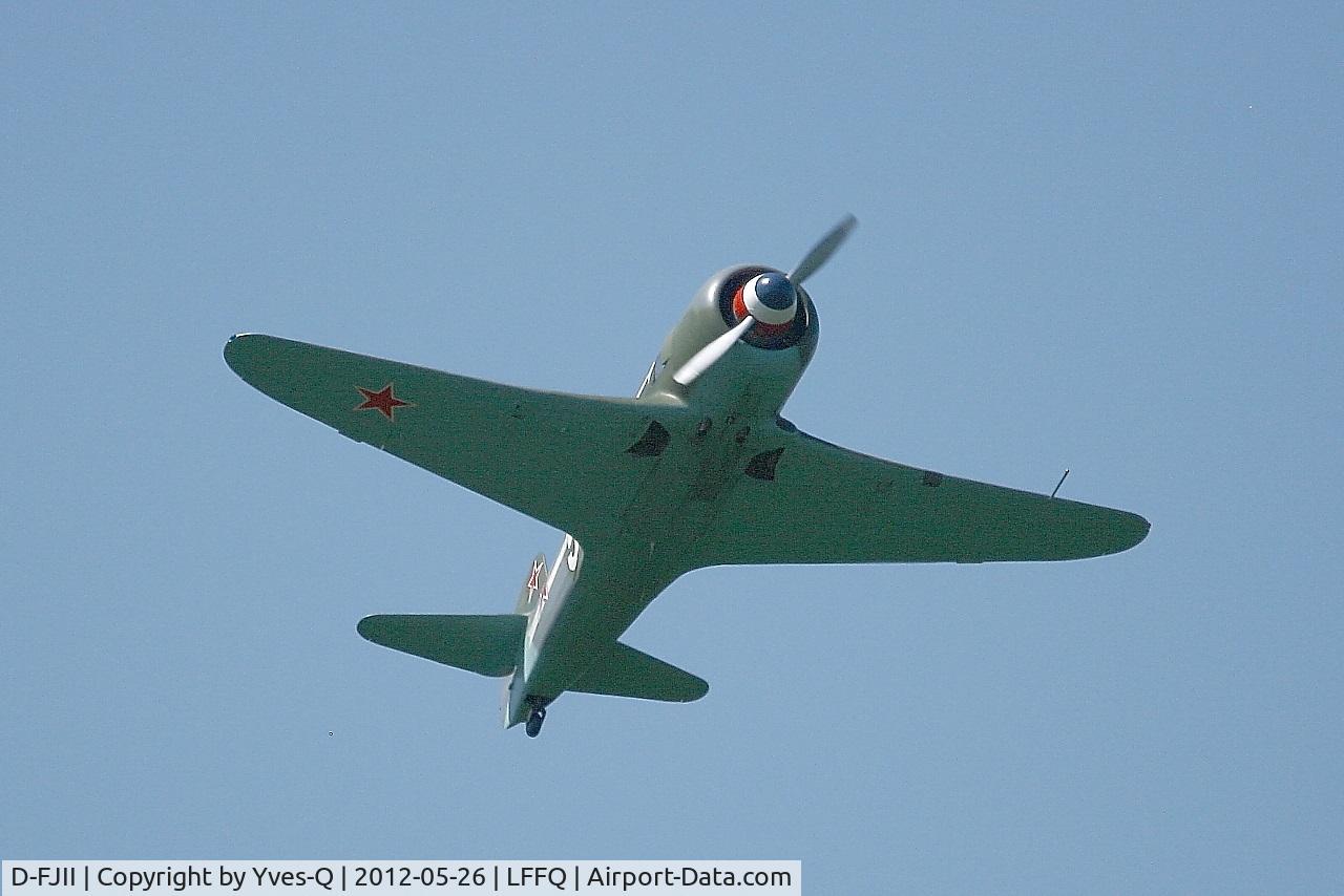 D-FJII, Yakovlev Yak-11 C/N Y-5434, D-FJII - Yakovlev Yak-11, On display, La Ferté-Alais Airfield (LFFQ) Air show 2012