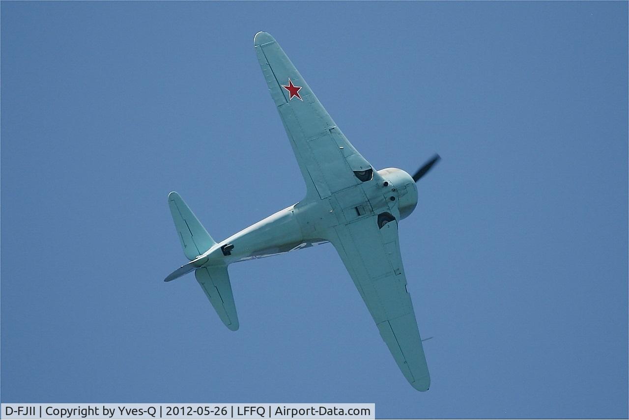D-FJII, Yakovlev Yak-11 C/N Y-5434, Yakovlev Yak-11, On display, La Ferté-Alais Airfield (LFFQ) Air show 2012