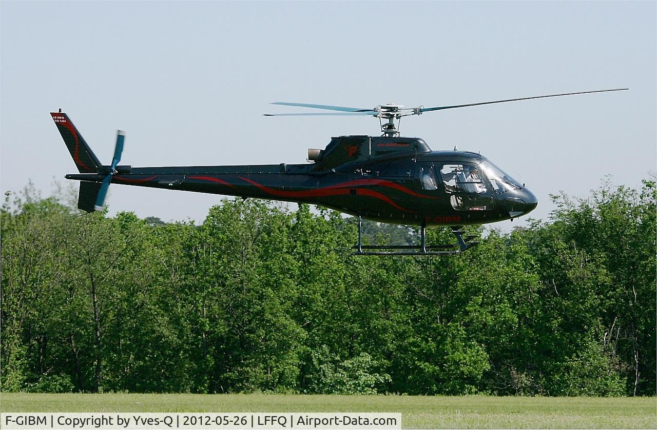 F-GIBM, 2008 Aerospatiale AS-350D AStar C/N 1424, Aerospatiale AS-350B Ecureuil, La Ferté-Alais airfield (LFFQ) Airshow 2012