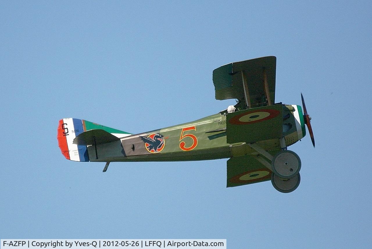 F-AZFP, SPAD S-XIII C1 C/N 4377, Spad XIII C1, Memorial Flight Association , La Ferté-Alais Airfield (LFFQ) Air Show 2012
