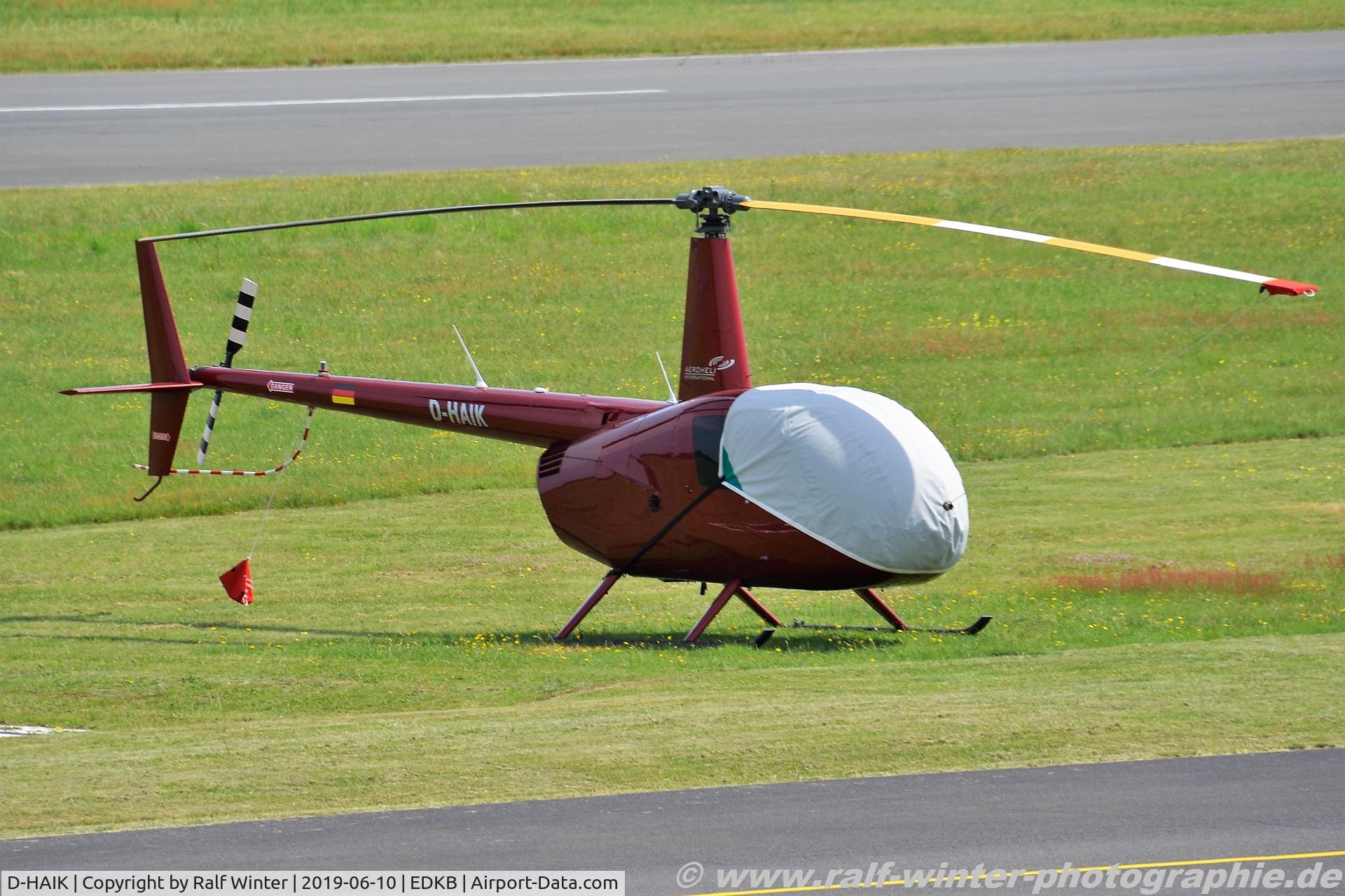 D-HAIK, Robinson R44 Cadet C/N 30035, Robinson Helicopter R44 Cadet - Aeroheli International - 30035 - D-HAIK - 10.06.2019 - EDKB