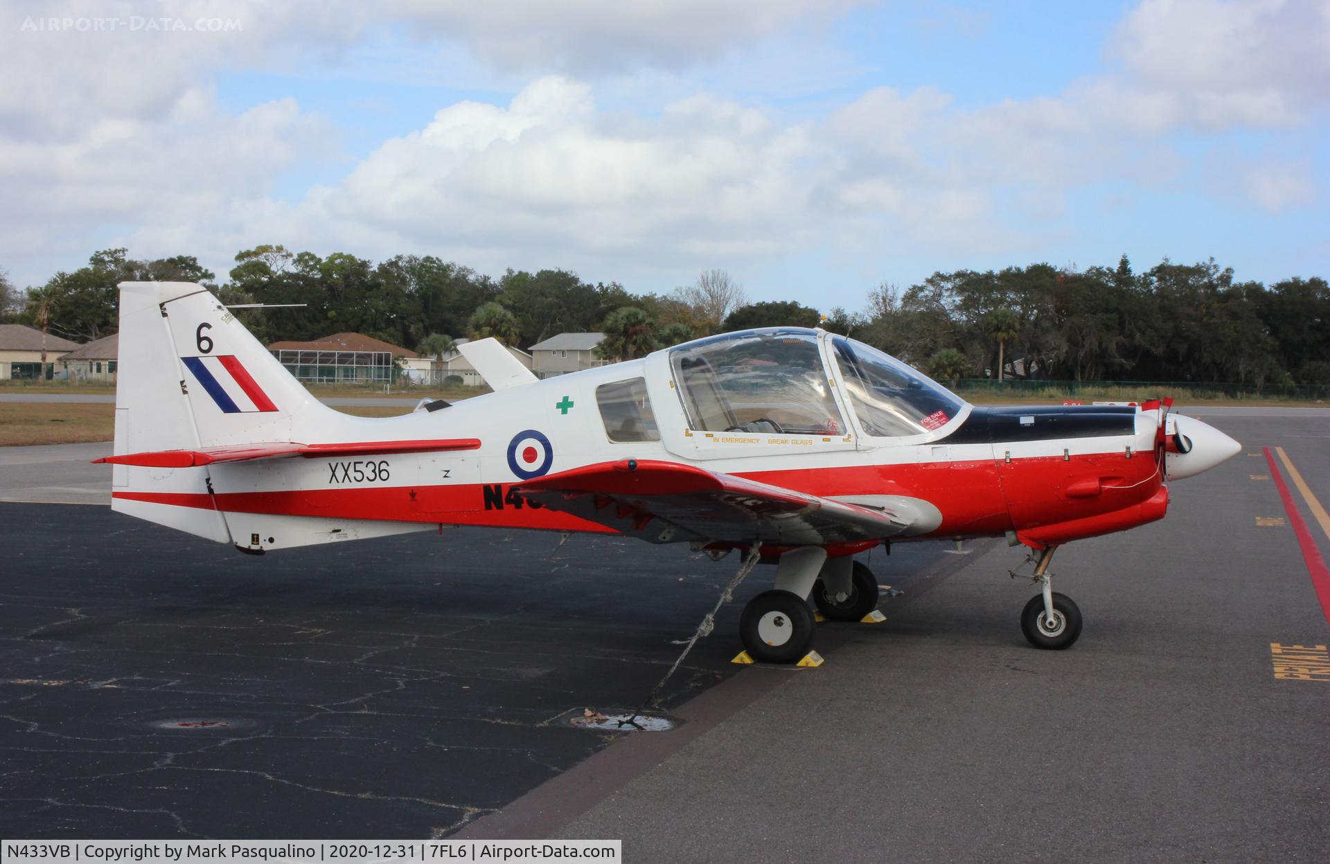 N433VB, 1974 Scottish Aviation Bulldog T.1 C/N BH120/222, Scottish Aviation Bulldog T.1