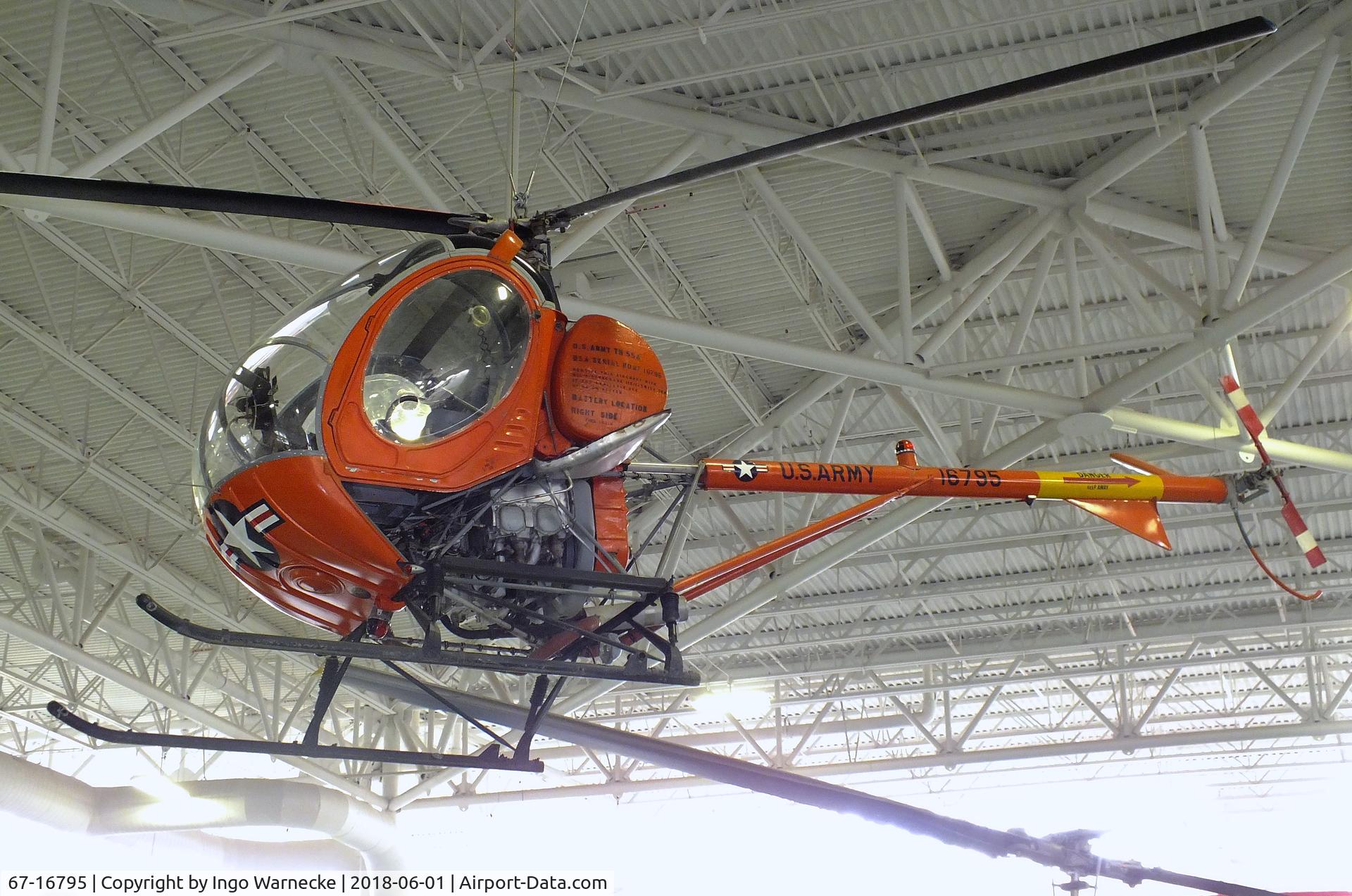 67-16795, 1967 Hughes TH-55A Osage C/N 78-0902, Hughes TH-55A Osage at the US Army Aviation Museum, Ft. Rucker