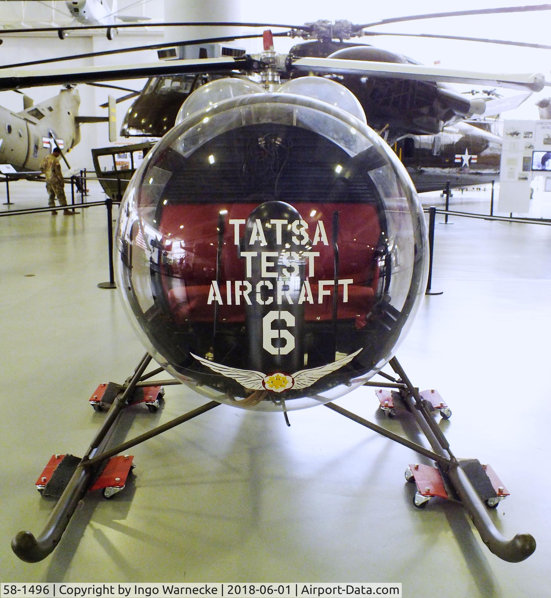 58-1496, Brantly YHO-3 C/N 63, Brantly YHO-3BR at the US Army Aviation Museum, Ft. Rucker