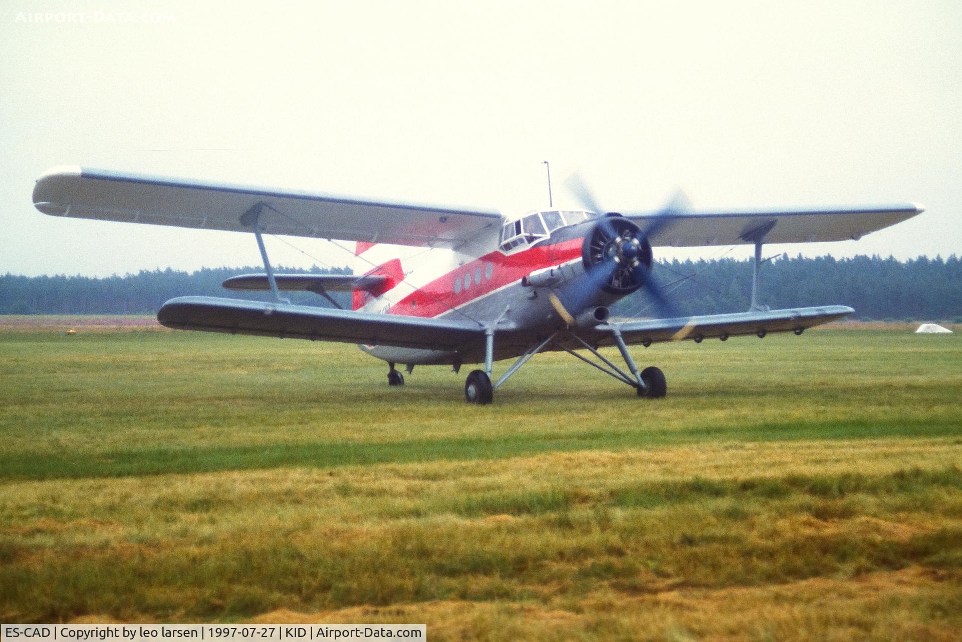 ES-CAD, 1982 Antonov (PZL-Mielec) An-2R C/N 1G194-36, Kristianstad 27.7.1997