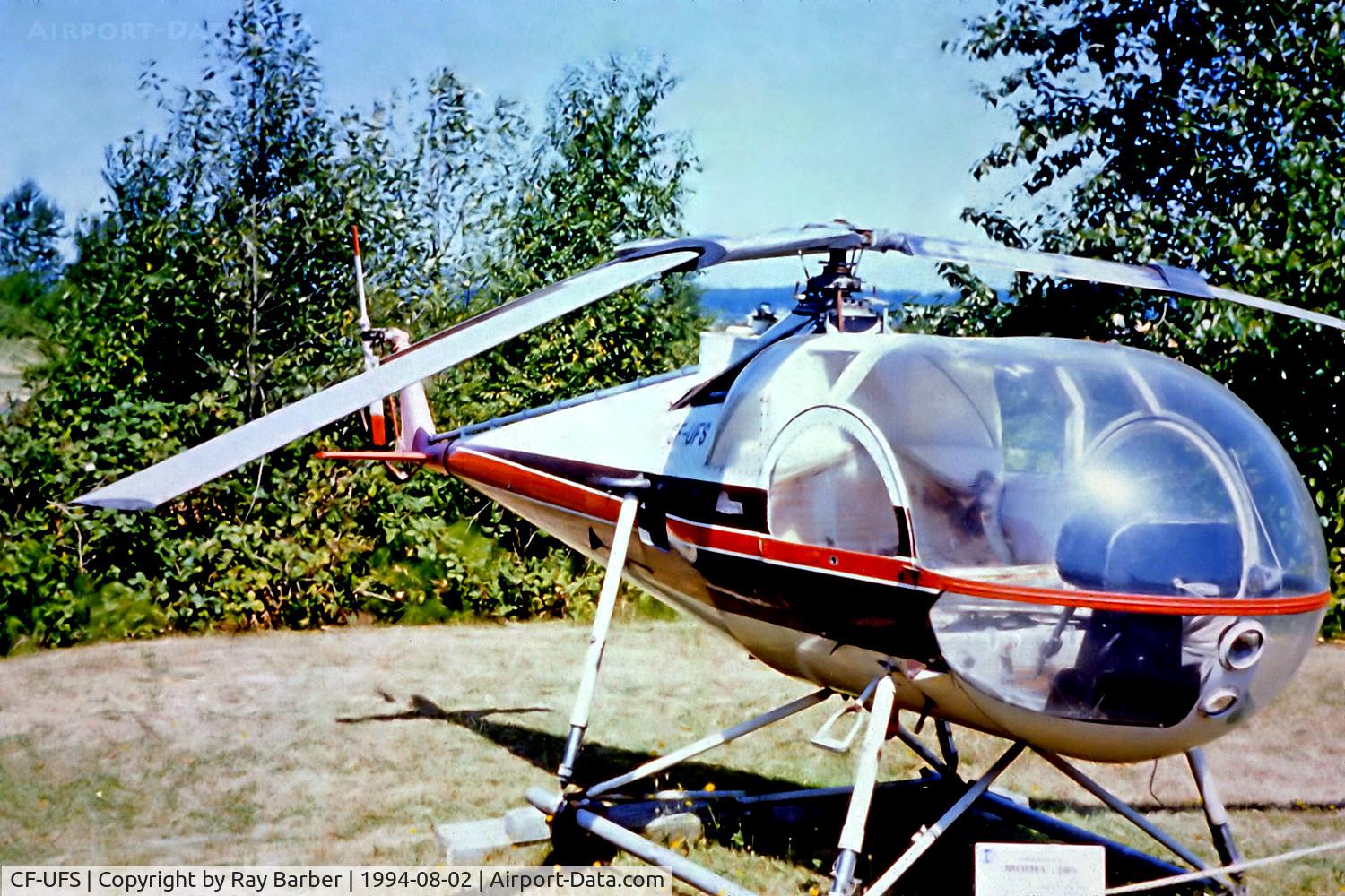 CF-UFS, 1966 Brantly 305 C/N 1022, CF-UFS   Brantly 305 [1022] (Canadian Museum of Flight) Surrey-Canadian Museum of Flight~C 02/08/1994