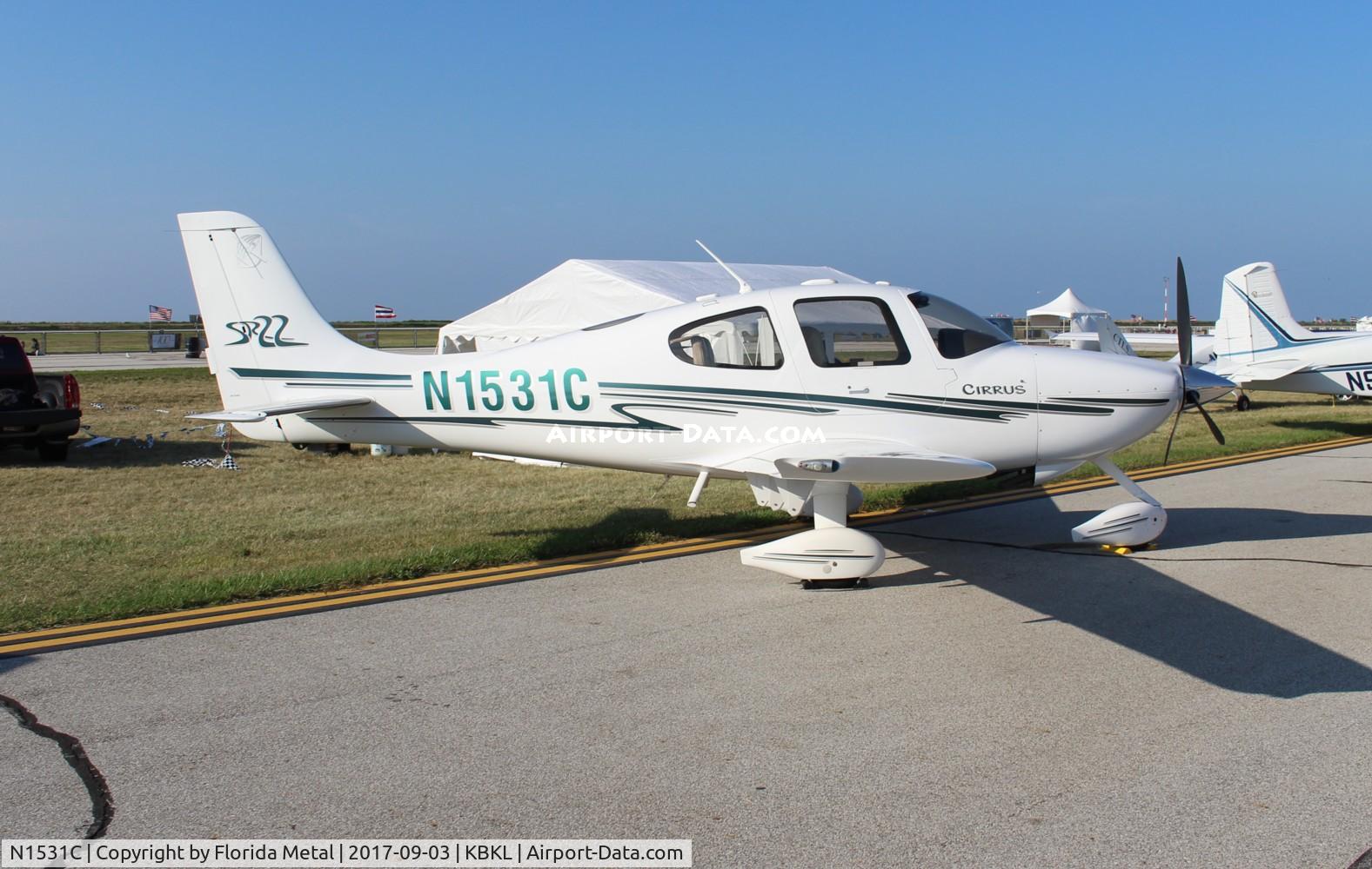 N1531C, 2003 Cirrus SR22 C/N 0568, Cleveland Airshow 2017