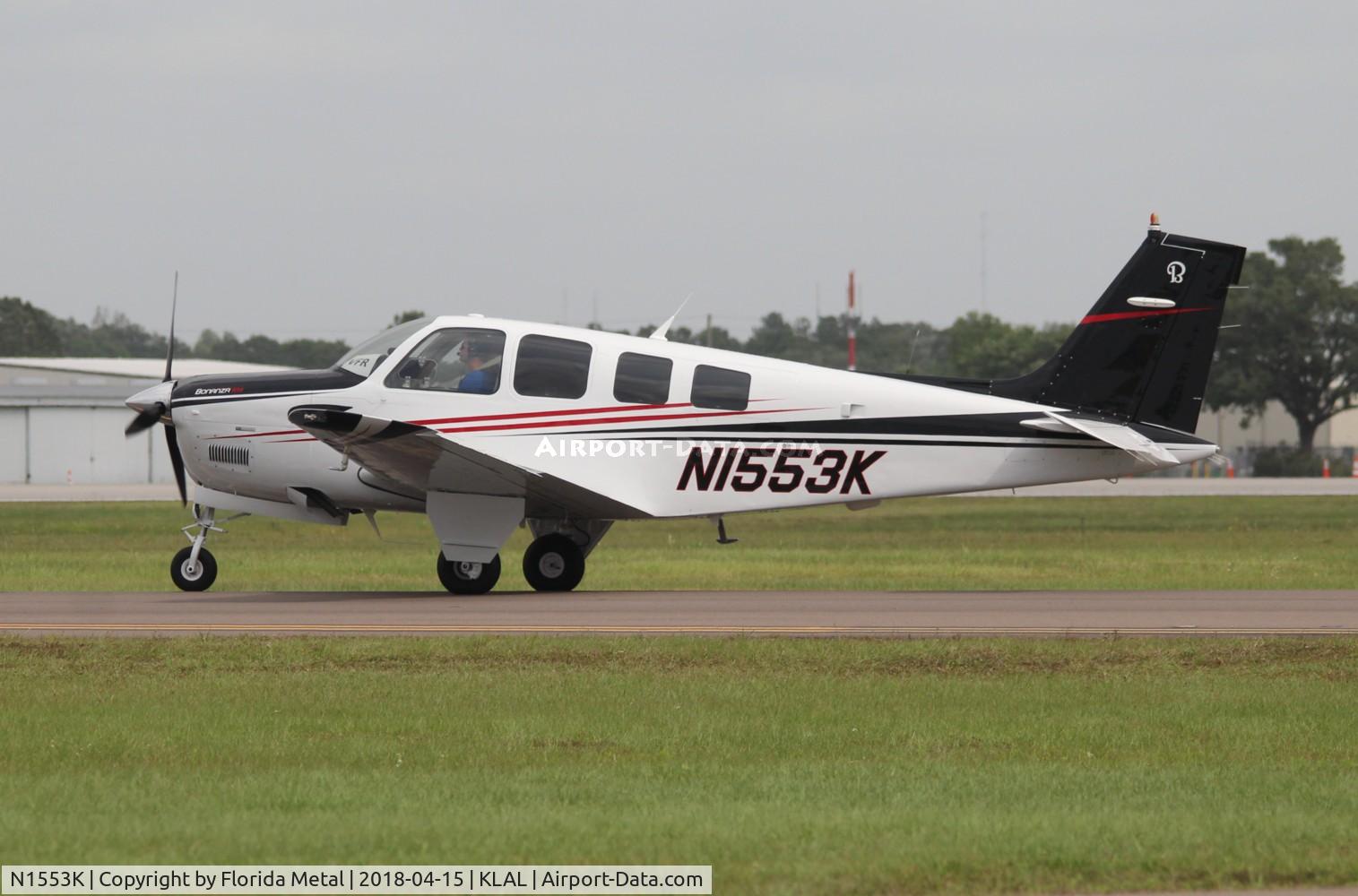 N1553K, 1988 Beech A36 Bonanza 36 C/N E-2455, SNF LAL 2018