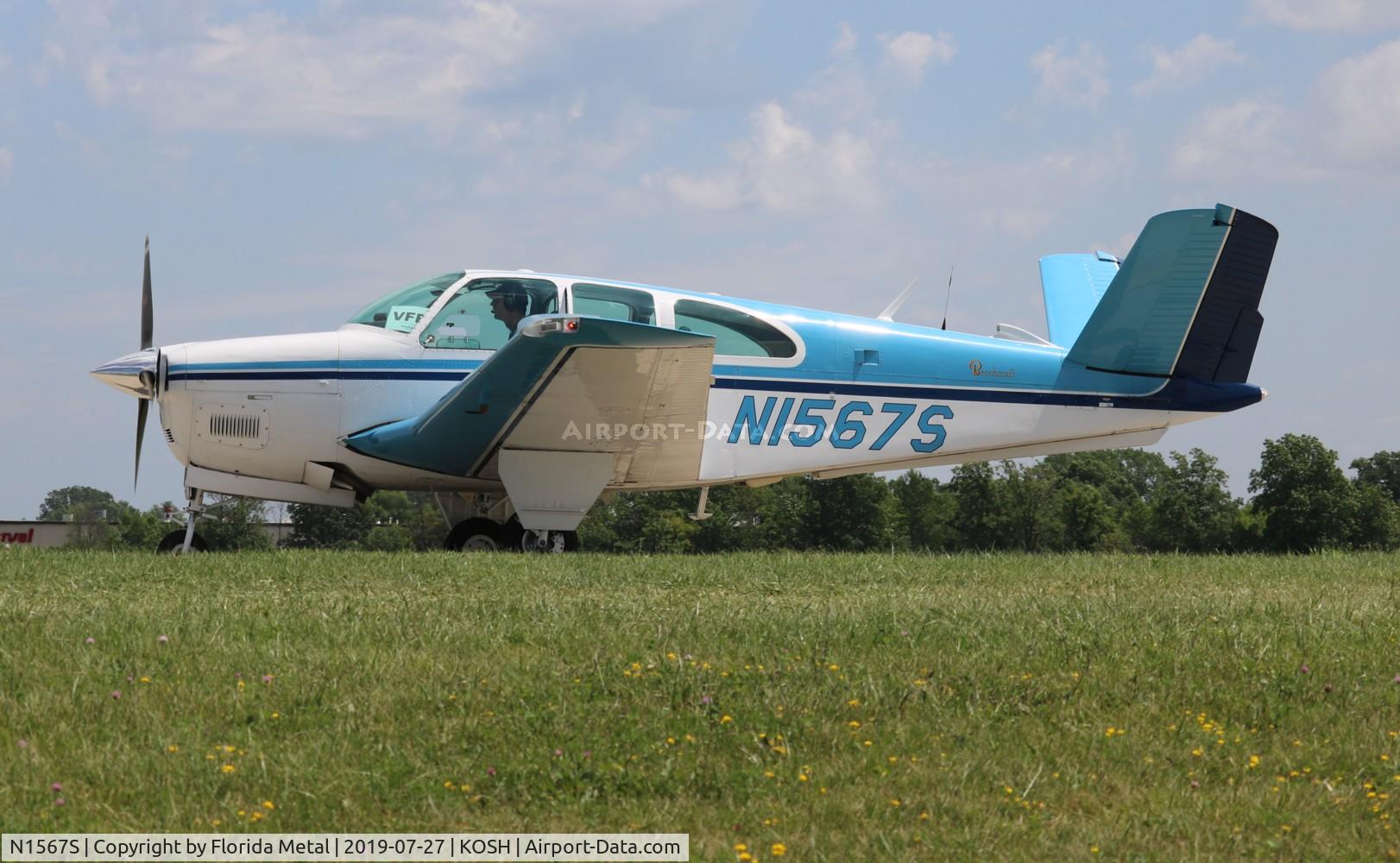 N1567S, 1962 Beech P35 Bonanza C/N D-6993, EAA OSH 2019