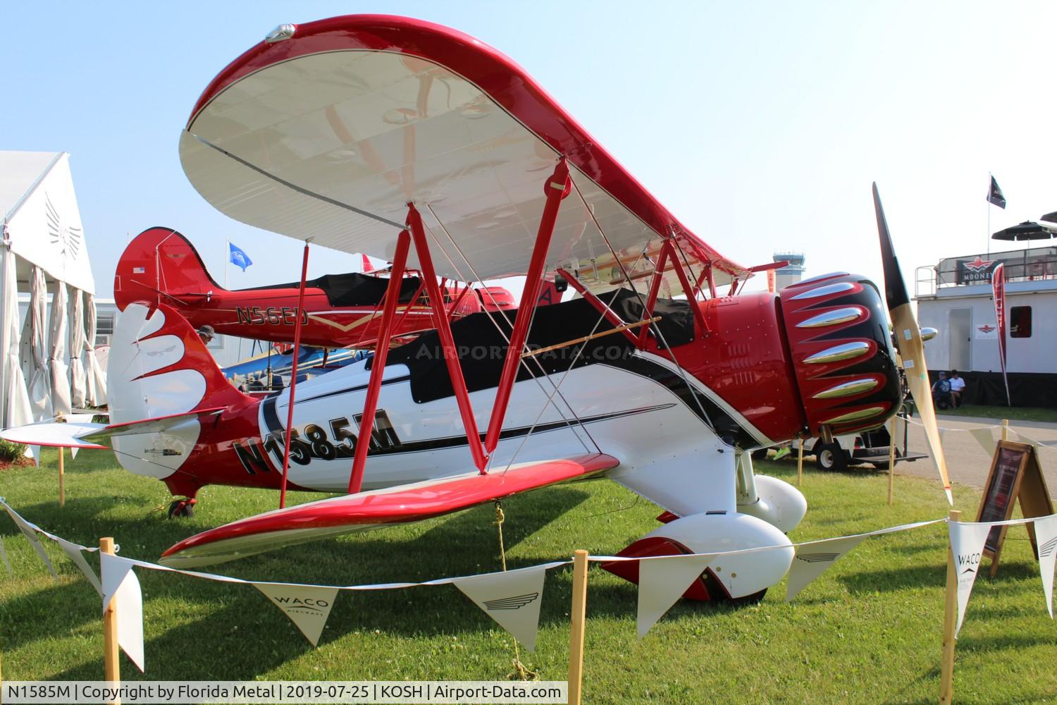 N1585M, 2019 Waco YMF-F5C C/N F5C-8-157, EAA OSH 2019