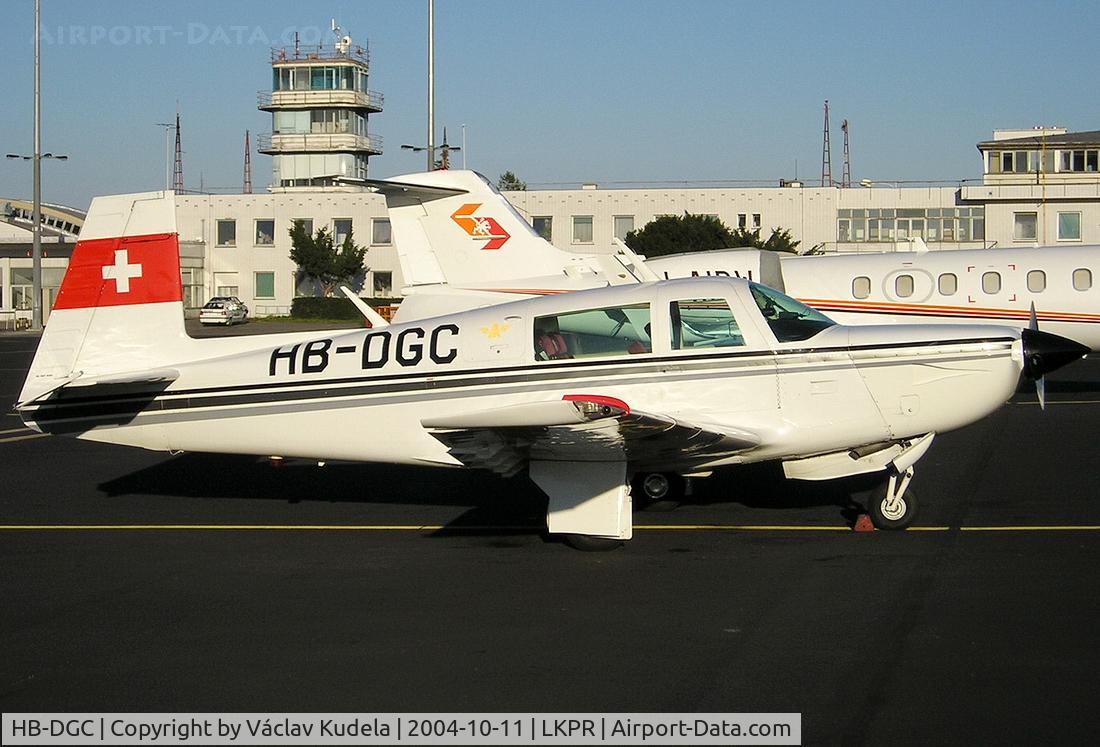 HB-DGC, 1981 Mooney M20K C/N 25-0539, Built 1981