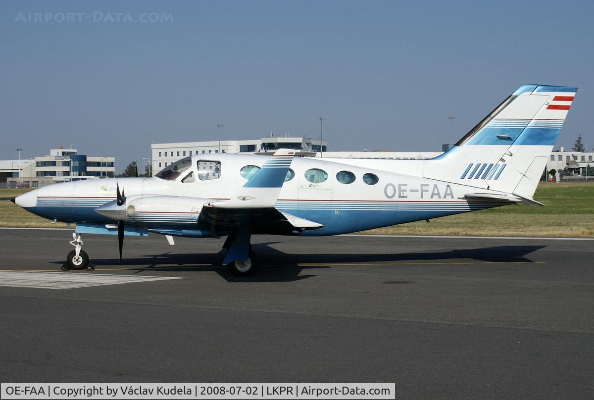 OE-FAA, 1980 Cessna 414A Chancellor C/N 414A0492, Built 1980