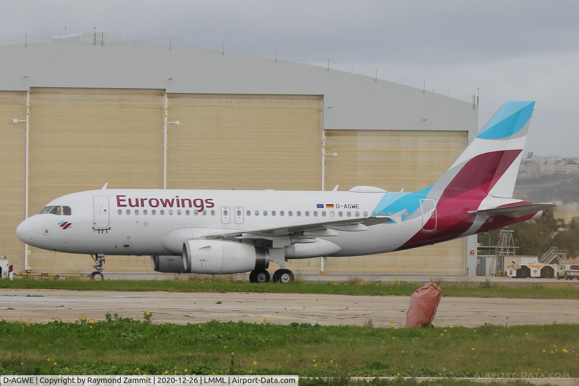 D-AGWE, 2007 Airbus A319-132 C/N 3128, A319 D-AGWE Eurowings