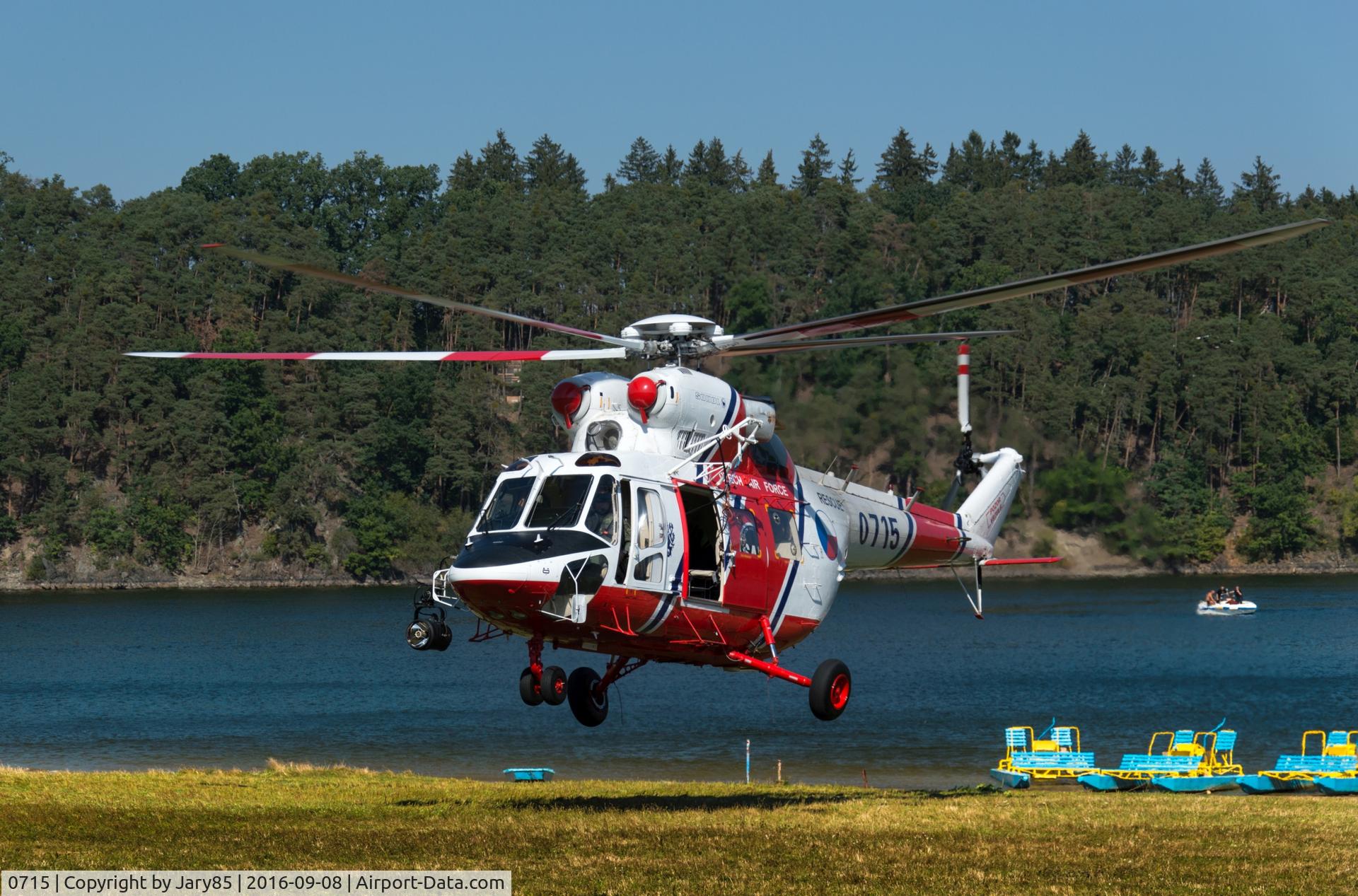 0715, PZL-Swidnik W-3A Sokól C/N 370715, Tactical exercise rescuing people from the water surface