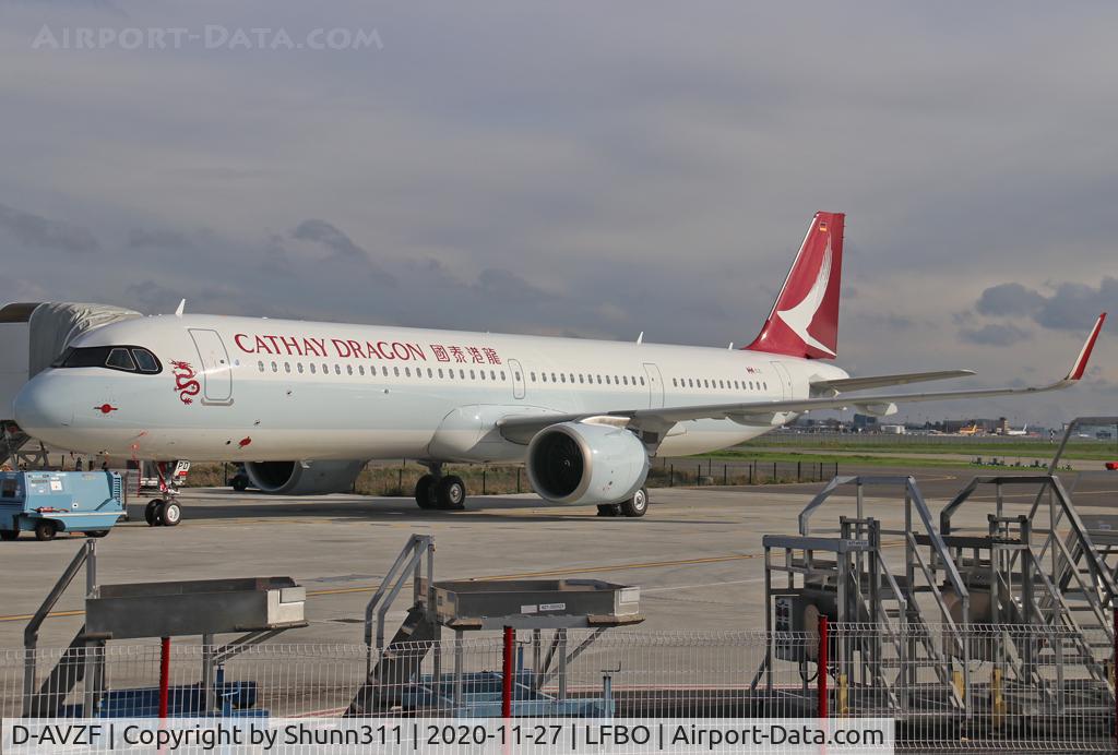 D-AVZF, 2020 Airbus A321-251NX C/N 10091, C/n 10091 - To be B-HPD