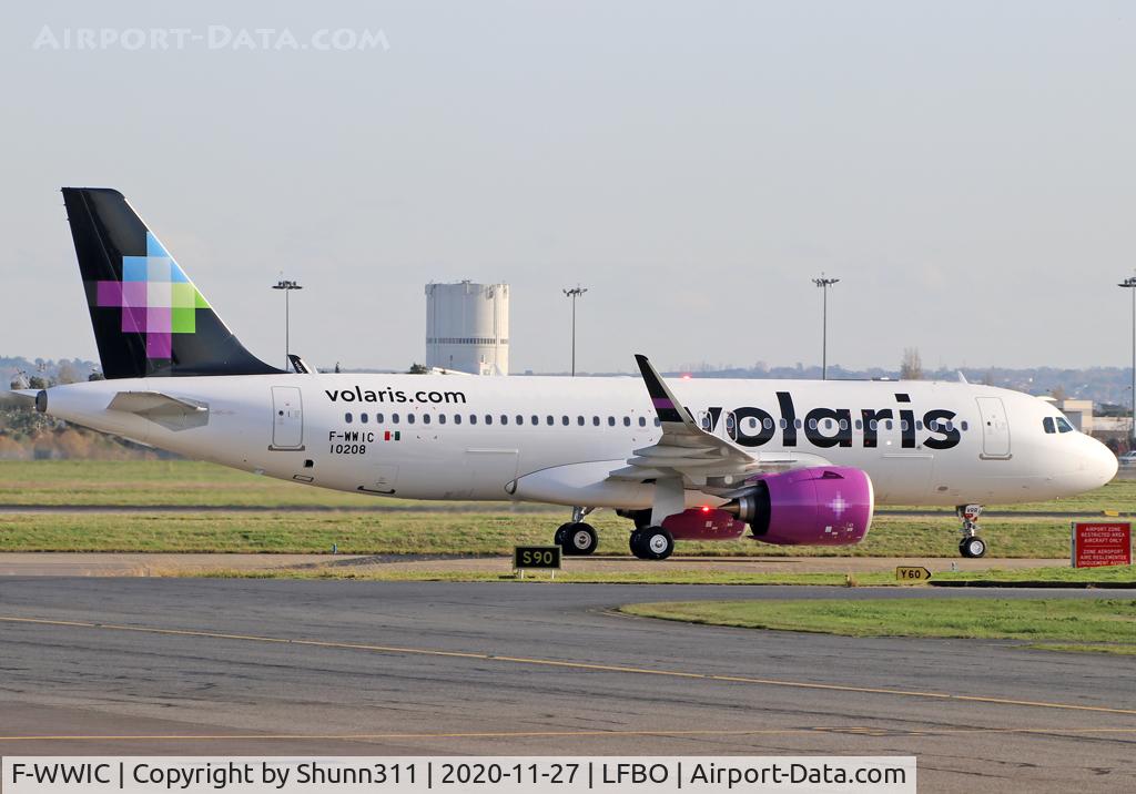 F-WWIC, 2020 Airbus A320-271N C/N 10208, C/n 10208 - To be XA-VRR