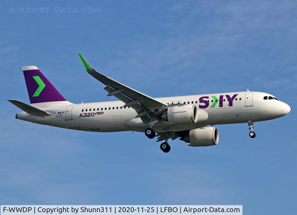 F-WWDP, 2020 Airbus A320-251N C/N 10225, C/n 10225 - To be CC-DBD
