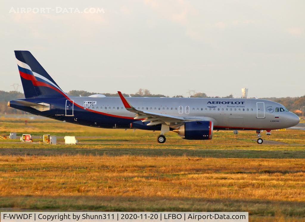 F-WWDF, 2020 Airbus A320-251N C/N 10126, C/n 10126 - To be VP-BPQ