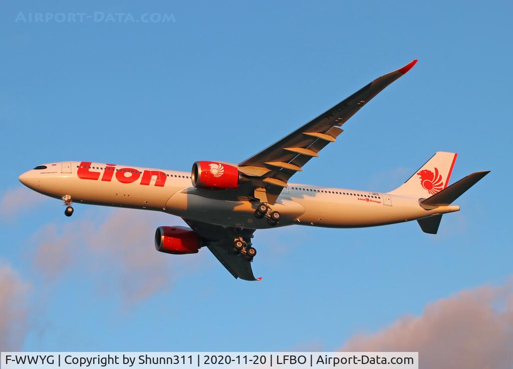 F-WWYG, 2020 Airbus A330-941 C/N 1978, C/n 1978 - To be PK-LER