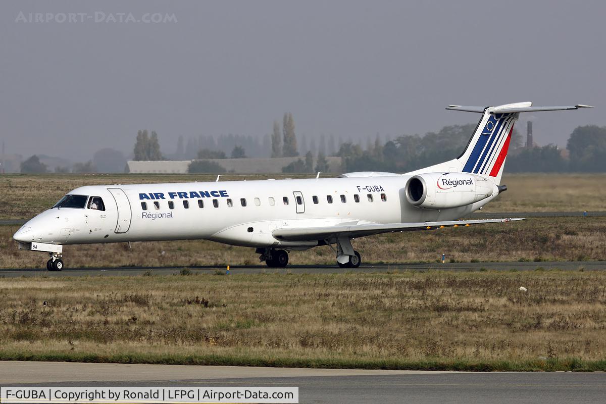 F-GUBA, 2001 Embraer EMB-145MP (ERJ-145MP) C/N 145398, at cdg