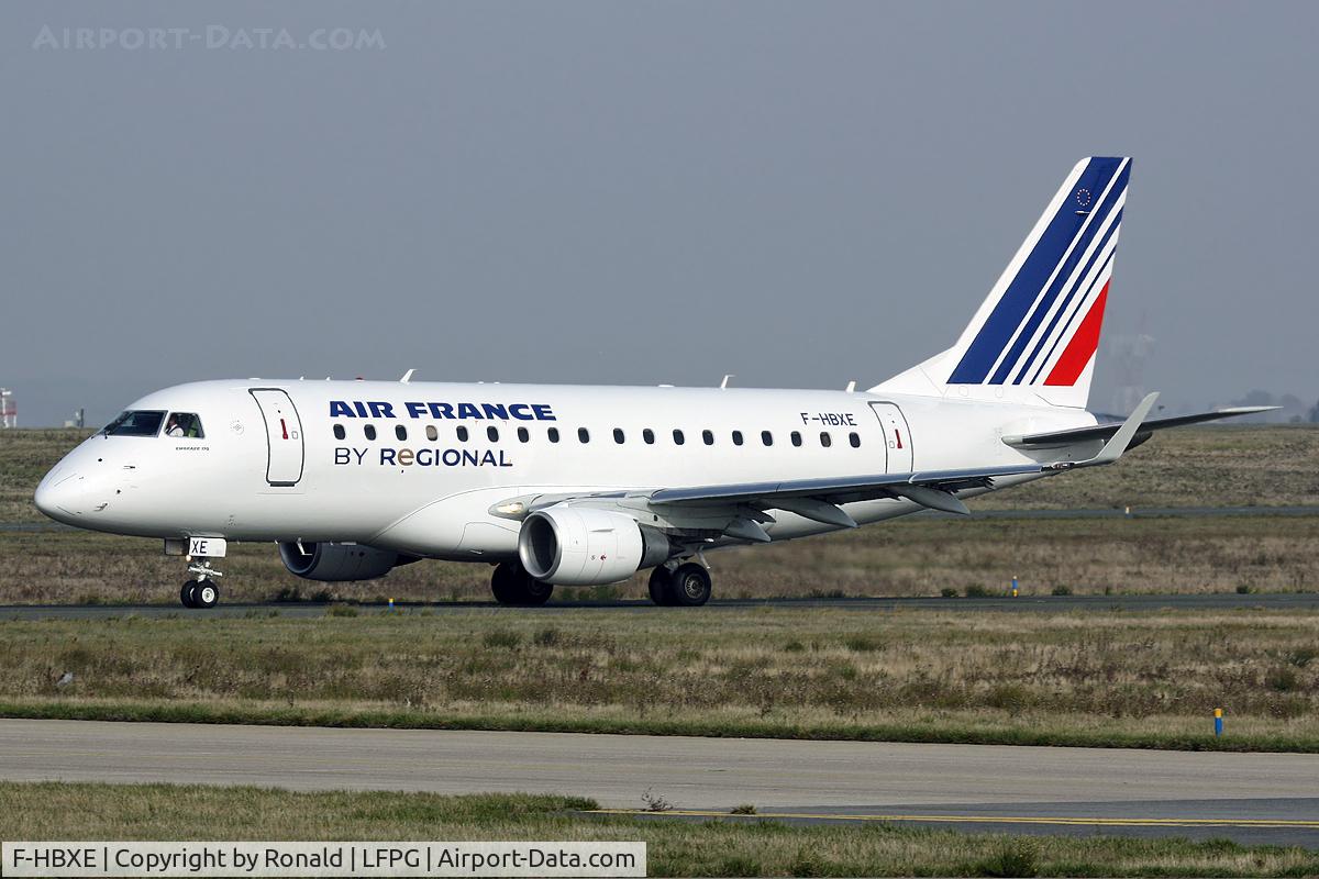 F-HBXE, 2009 Embraer 170ST (ERJ-170-100ST) C/N 17000286, at cdg