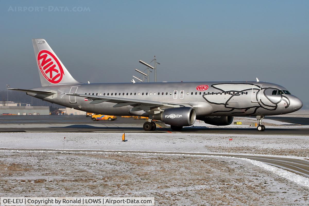 OE-LEU, 2006 Airbus A320-214 C/N 2902, at salzburg