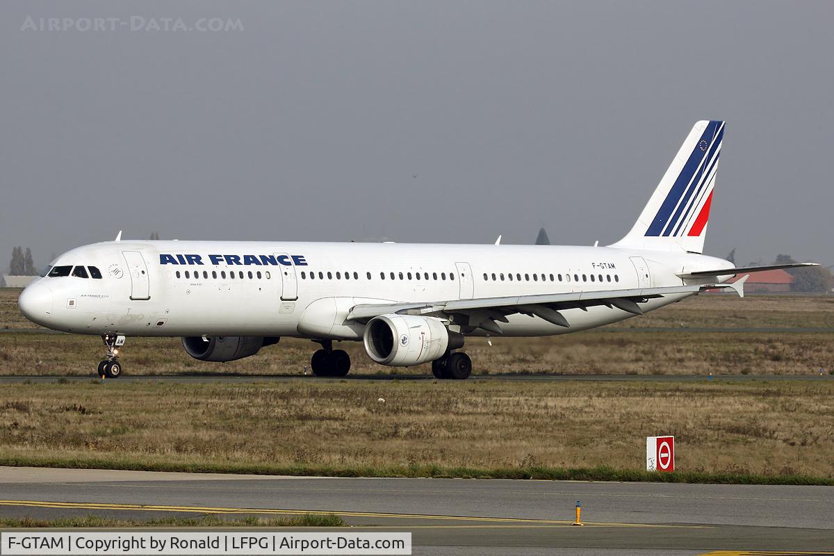 F-GTAM, 2002 Airbus A321-211 C/N 1859, at cdg