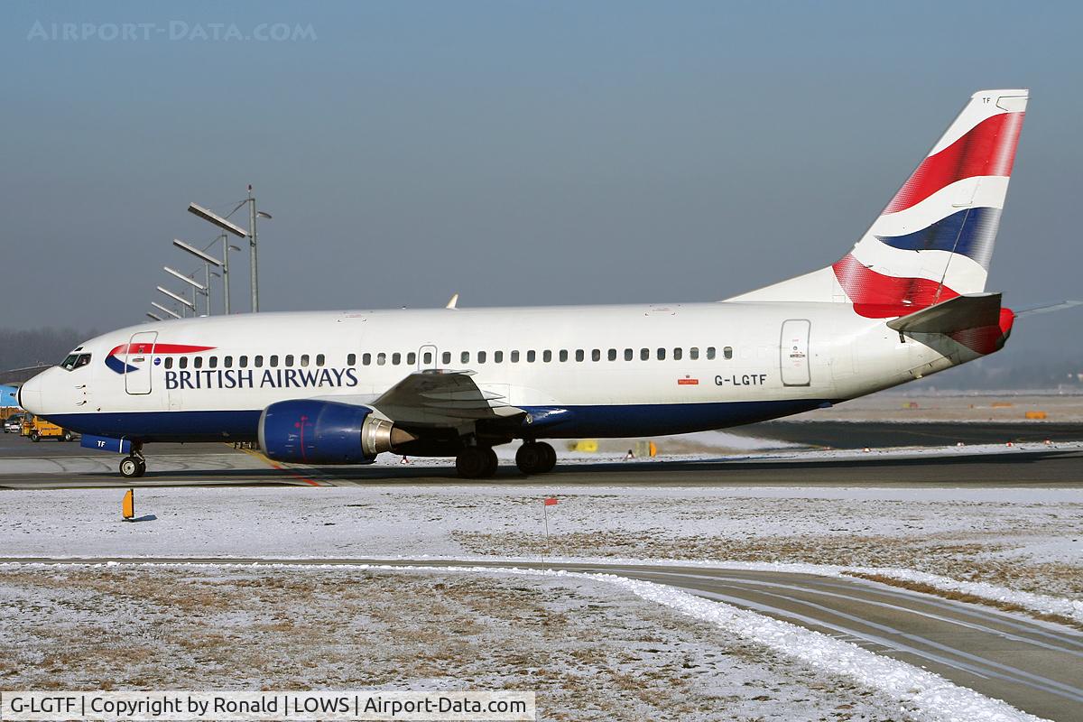 G-LGTF, 1990 Boeing 737-382 C/N 24450, at salzburg