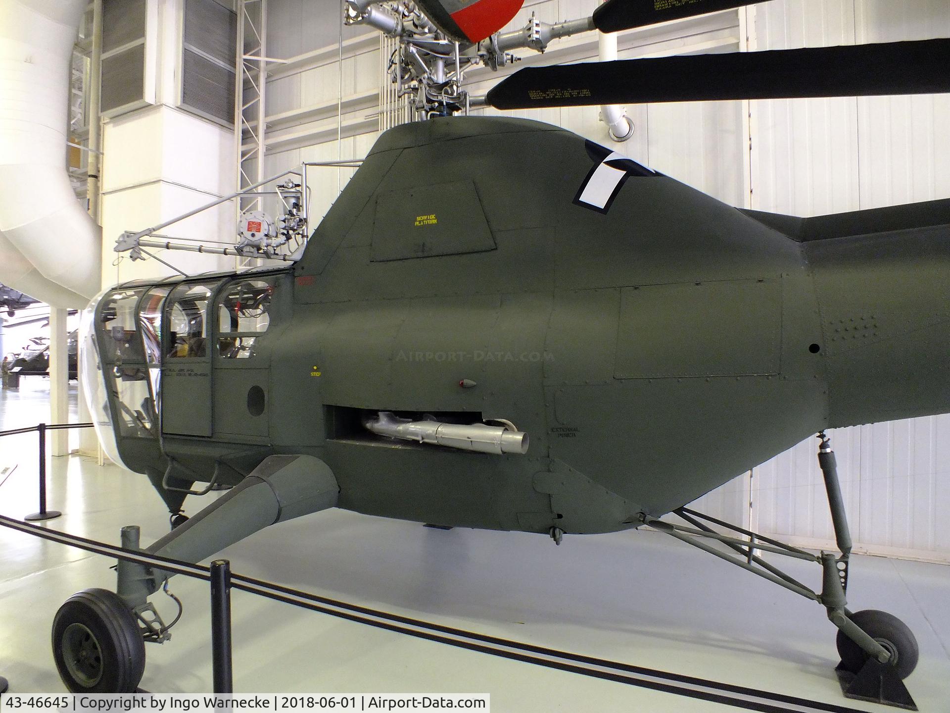 43-46645, 1944 Sikorsky R-5D Dragonfly C/N 188, Sikorsky R-5D Dragonfly at the US Army Aviation Museum, Ft. Rucker