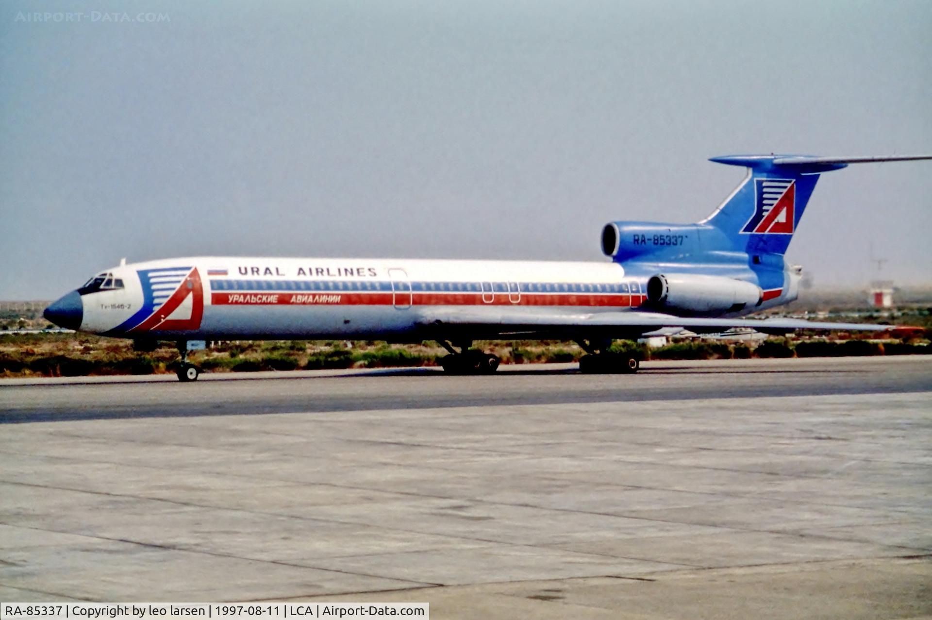RA-85337, 1979 Tupolev Tu-154B-2 C/N 79A 337, Larnaca 11.8.1997
