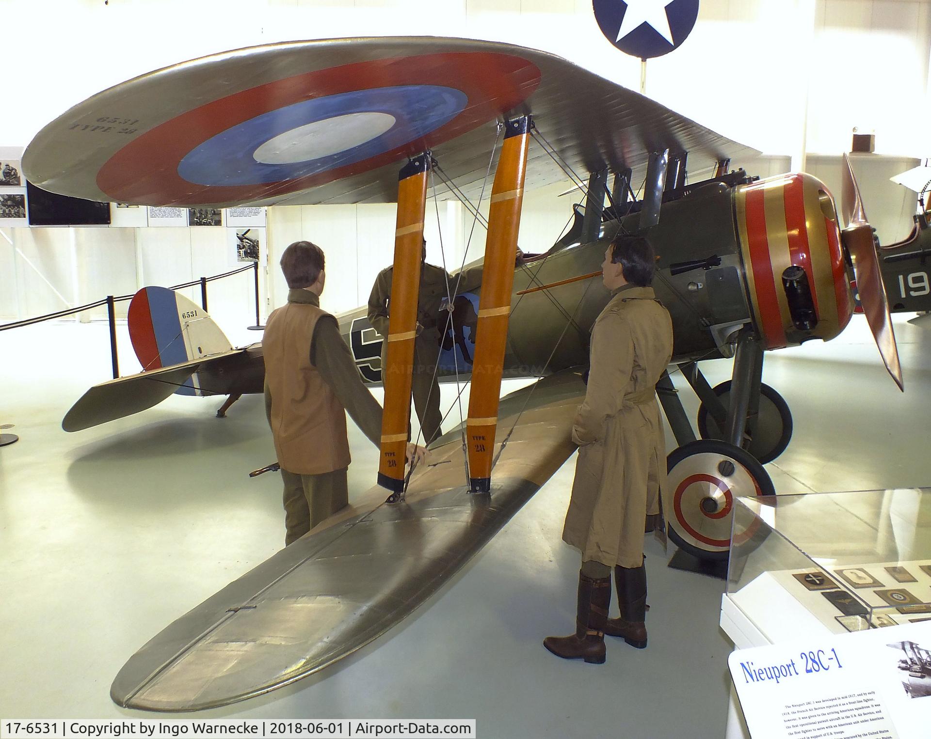 17-6531, 1918 Nieuport 28 C.1 C/N 6531, Nieuport 28 C.1 at the US Army Aviation Museum, Ft. Rucker