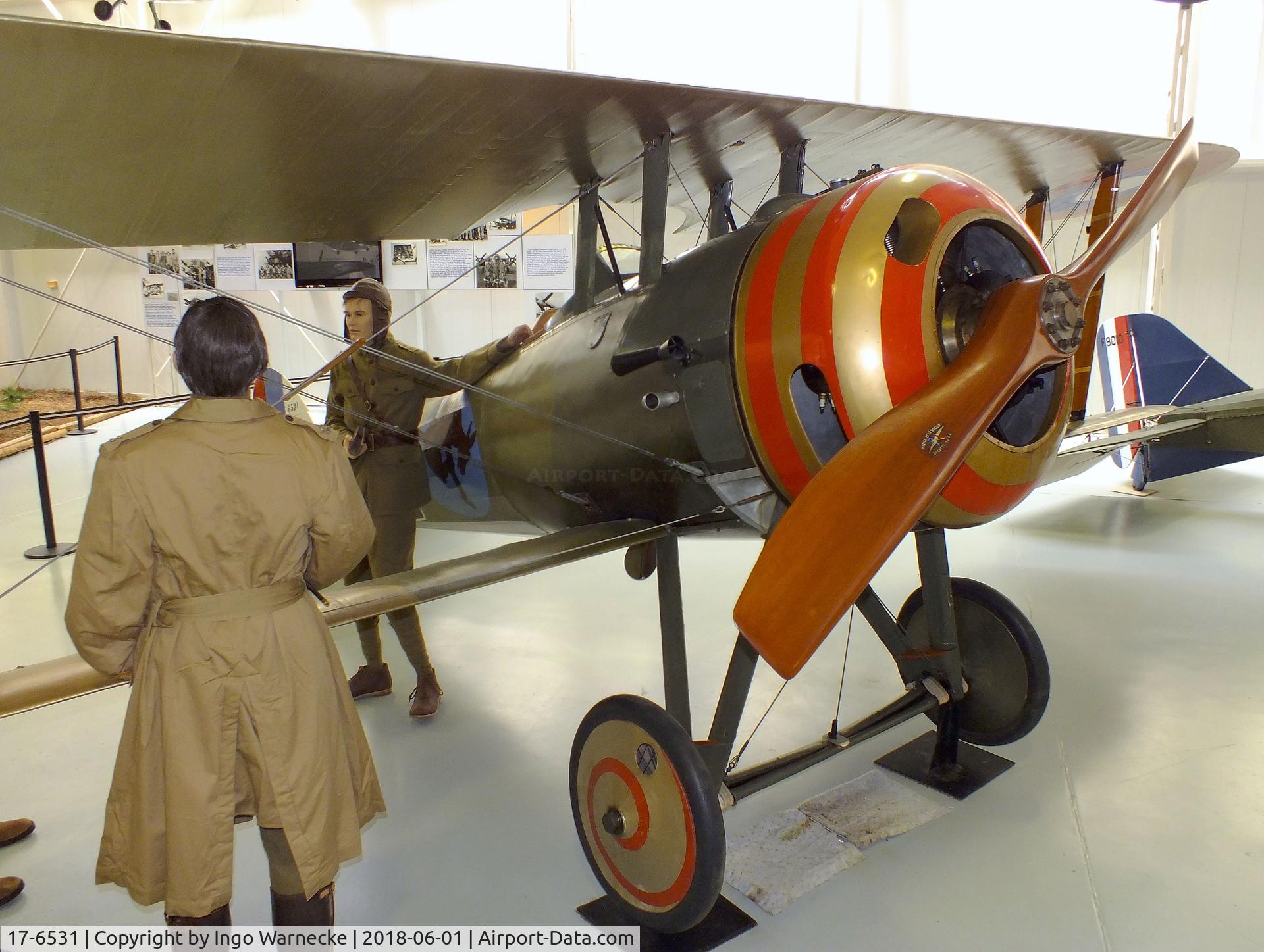 17-6531, 1918 Nieuport 28 C.1 C/N 6531, Nieuport 28 C.1 at the US Army Aviation Museum, Ft. Rucker