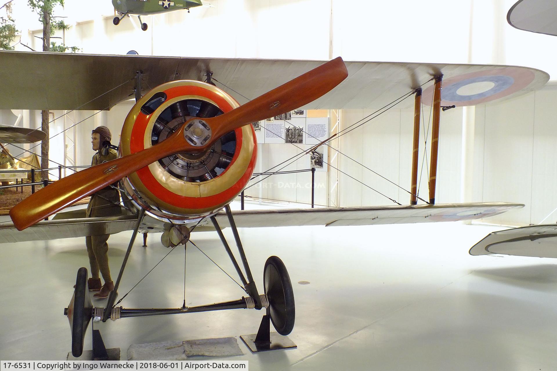 17-6531, 1918 Nieuport 28 C.1 C/N 6531, Nieuport 28 C.1 at the US Army Aviation Museum, Ft. Rucker