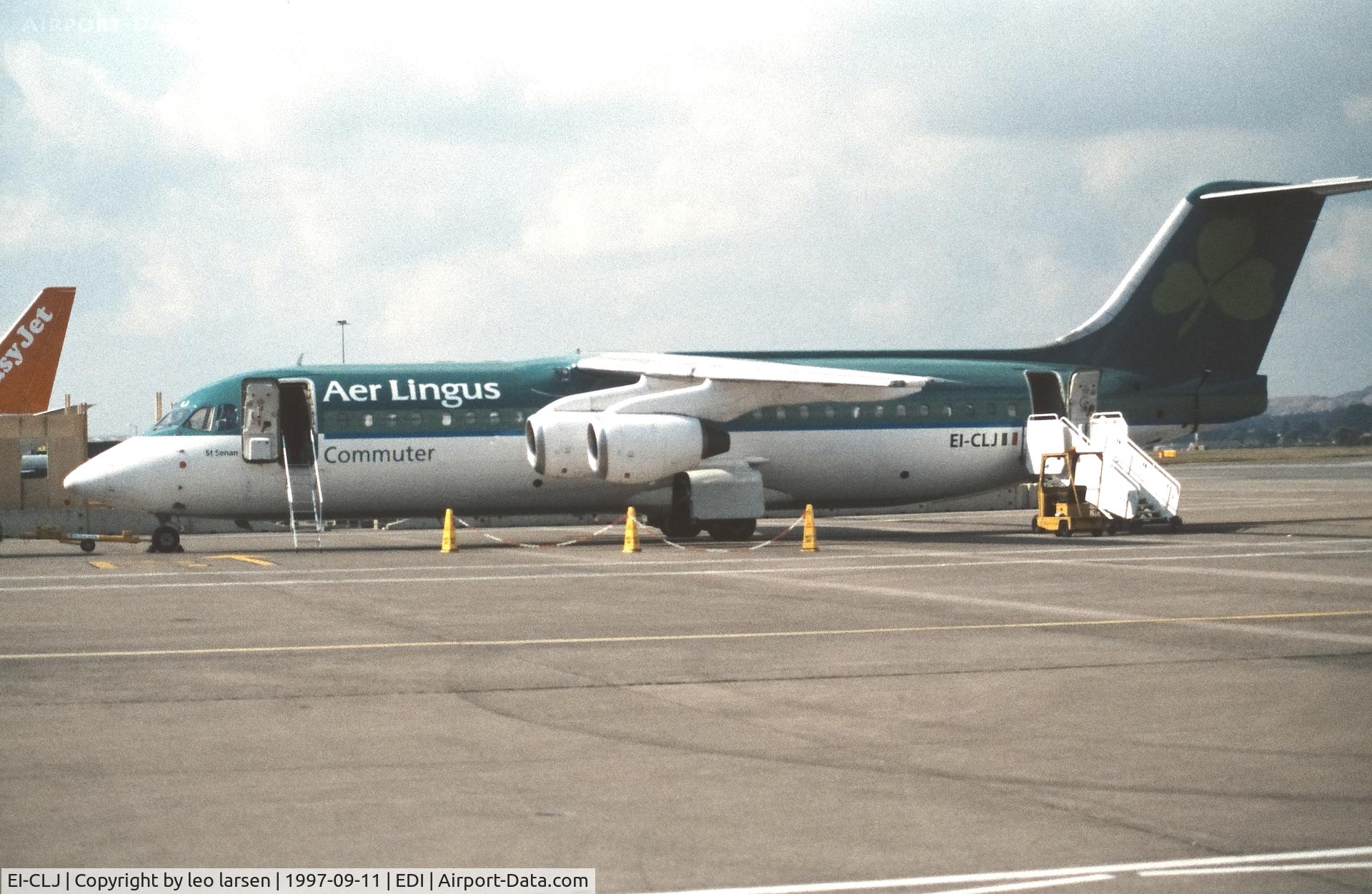 EI-CLJ, 1990 British Aerospace BAe.146-300 C/N E3155, Edingburg  11.9.97