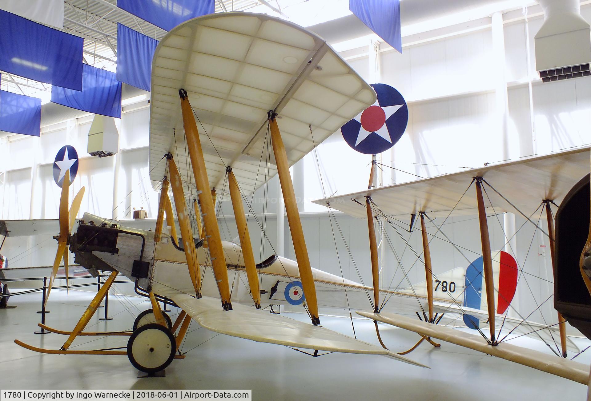 1780, 1916 Royal Aircraft Factory B.E.2c C/N Not found 1780, Royal Aircraft Factory B.E.2C at the US Army Aviation Museum, Ft. Rucker