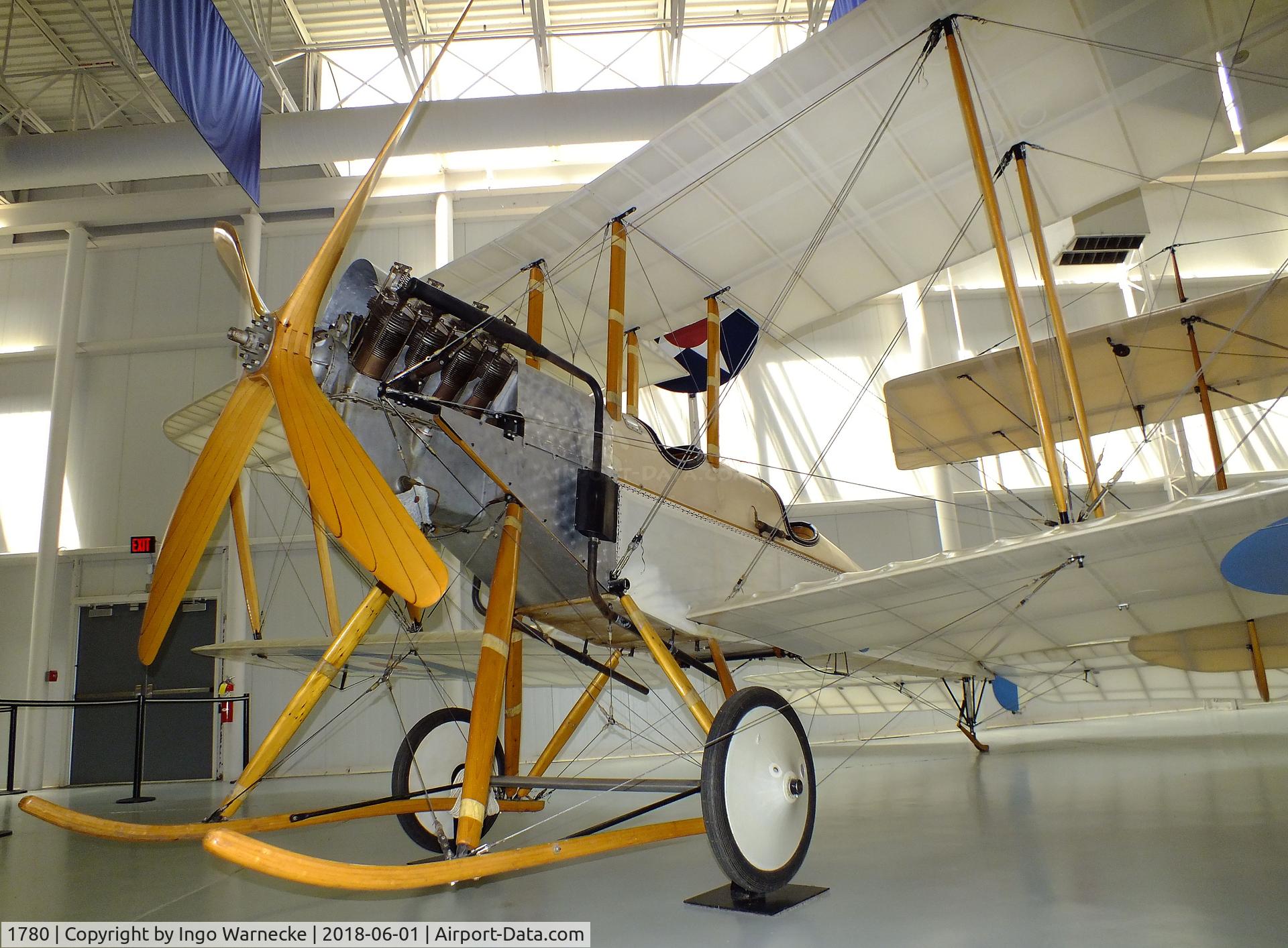 1780, 1916 Royal Aircraft Factory B.E.2c C/N Not found 1780, Royal Aircraft Factory B.E.2C at the US Army Aviation Museum, Ft. Rucker