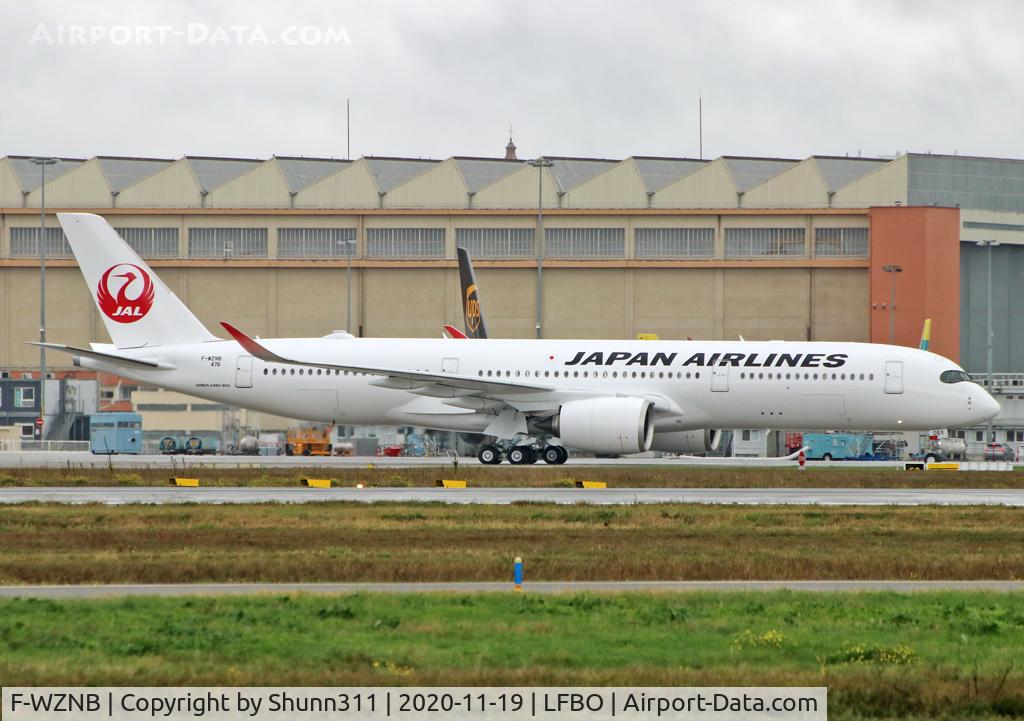 F-WZNB, 2020 Airbus A350-941 C/N 0476, C/n 0476 - To be JA08XJ