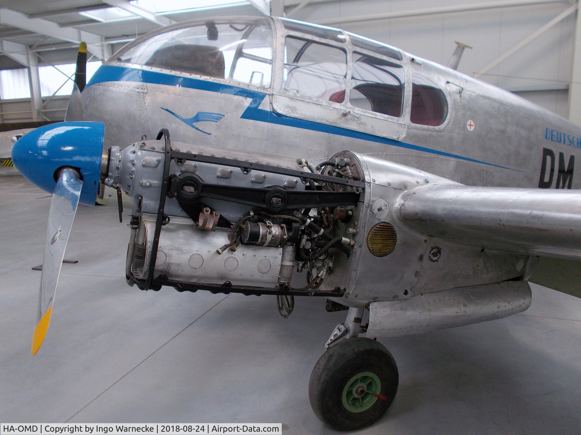 HA-OMD, 1957 Let Aero Ae-45S Super C/N 04-013, Aero 45S Super (displayed as 'DM-SGF') at the Museum für Luftfahrt u. Technik, Wernigerode
