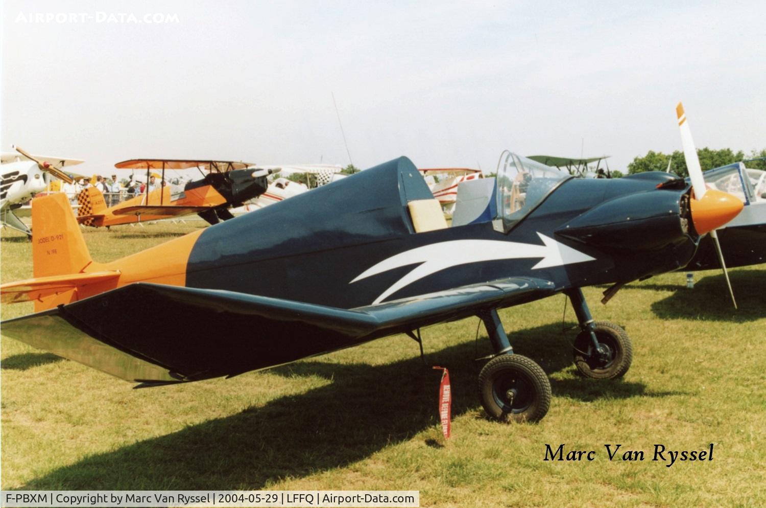 F-PBXM, 1959 Jodel D921 Bebe C/N 198, Built in 1959, at la Ferté in 2004.
